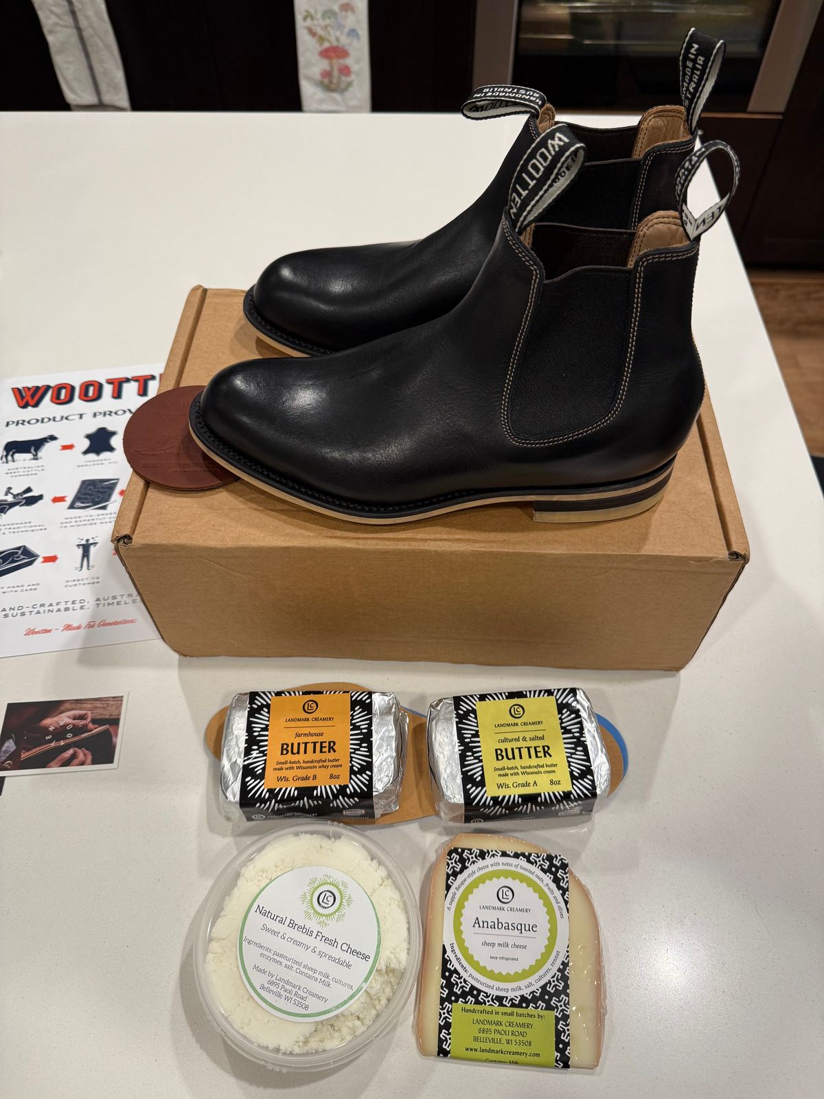 Photo by chris.8888 on December 10, 2025 of the Wootten Jack Heritage Gusset Boot in Tannery Geelong Black.