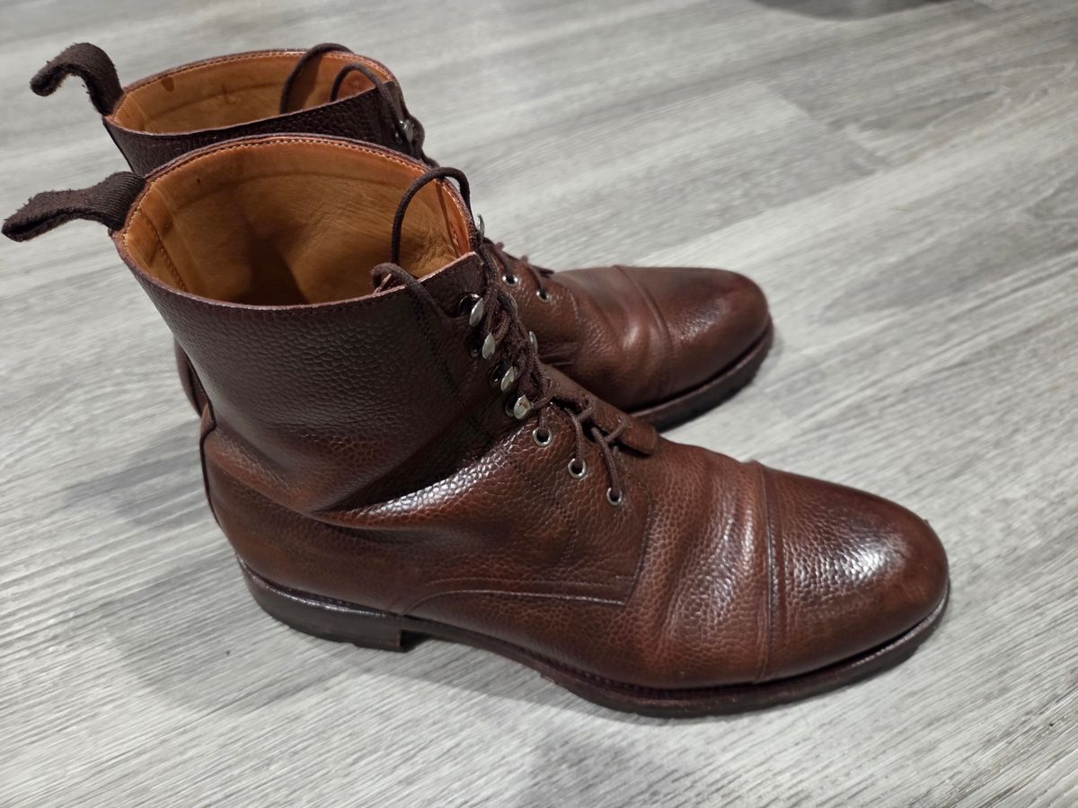 Photo by John1408 on April 25, 2026 of the TLB Mallorca Quentin in Country Calf.