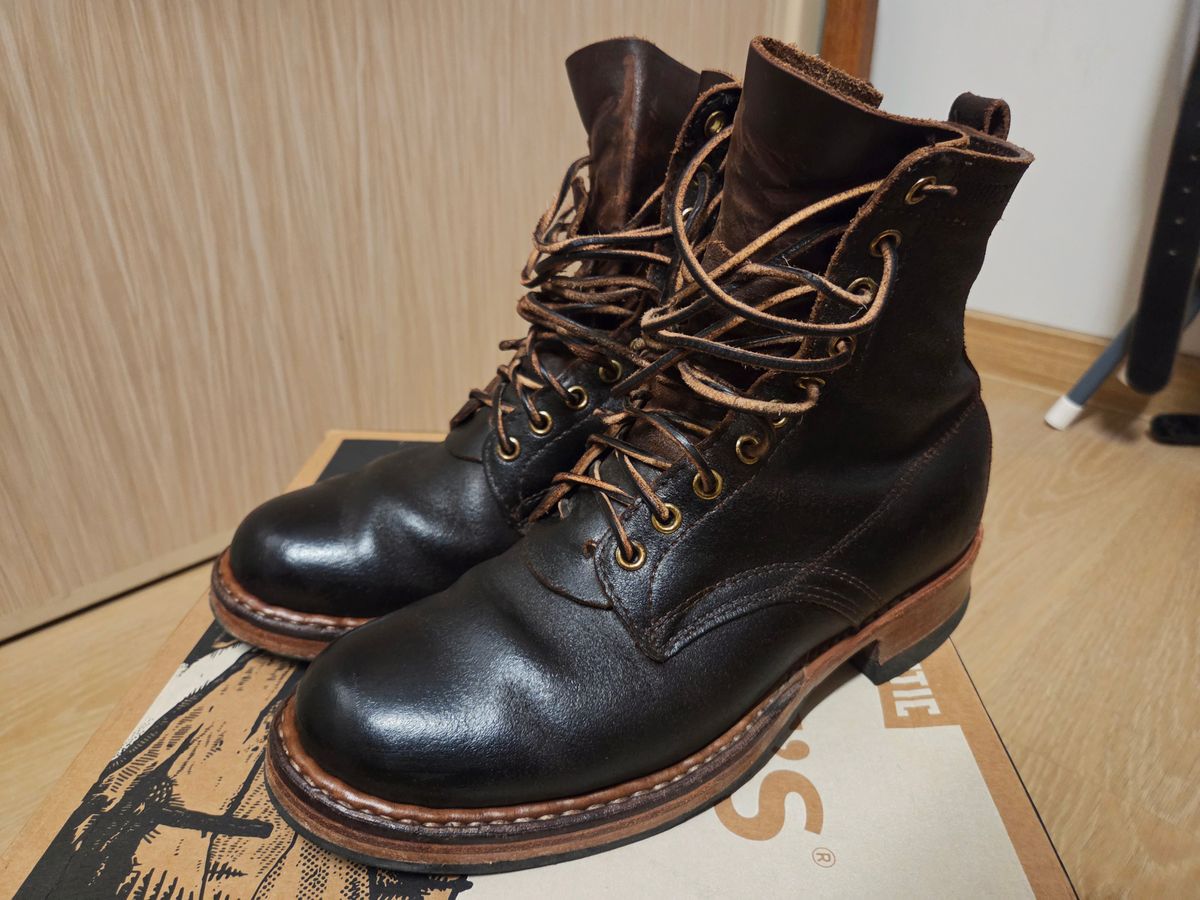 Photo by John1408 on April 20, 2026 of the White's Semi-Dress in Horween Brown Waxed Flesh.