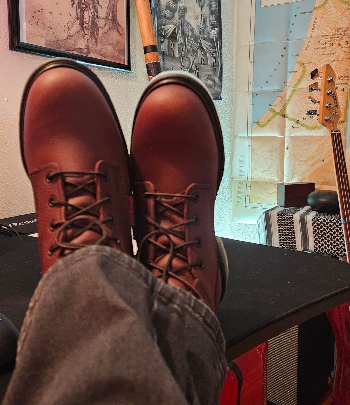 Photo by cjelliott on October 30, 2023 of the Red Wing Red Wing 606 in Red Wing Standard Brown.