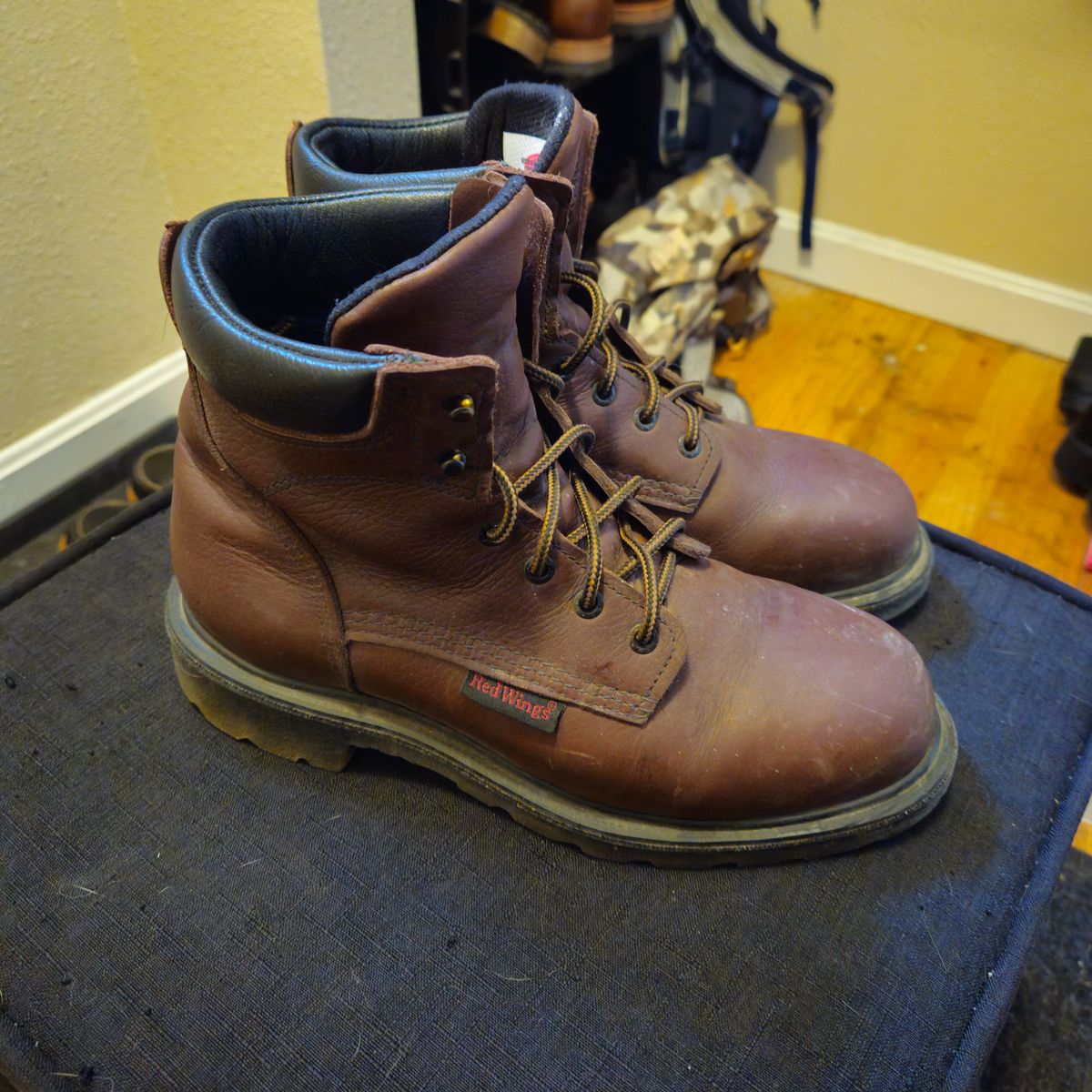 Photo by cjelliott on July 29, 2024 of the Red Wing Red Wing 606 in Red Wing Standard Brown.