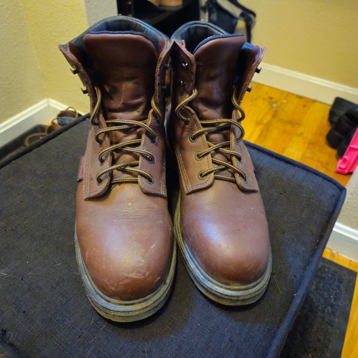 Photo by cjelliott on July 29, 2024 of the Red Wing Red Wing 606 in Red Wing Standard Brown.