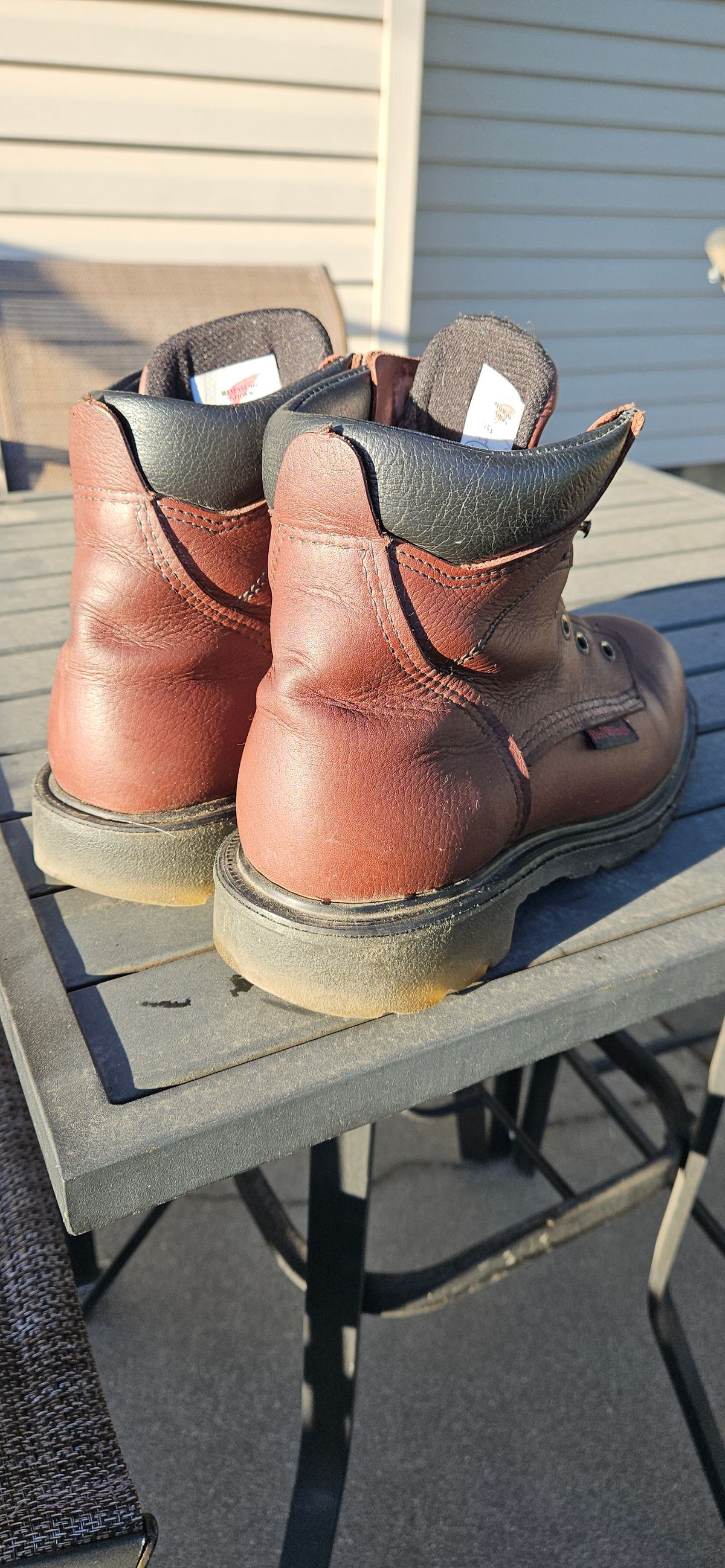 Photo by cjelliott on September 24, 2024 of the Red Wing Red Wing 606 in Red Wing Standard Brown.