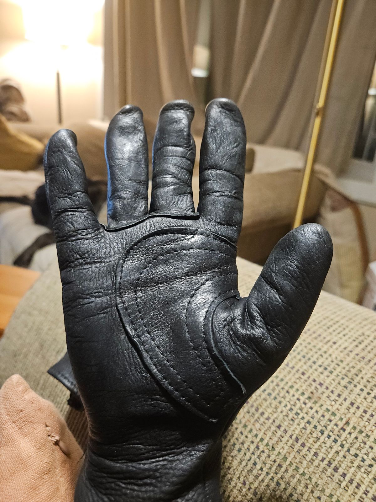 Photo by cjelliott on February 23, 2026 of the Geier Glove Deerskin Roper in Deerskin.