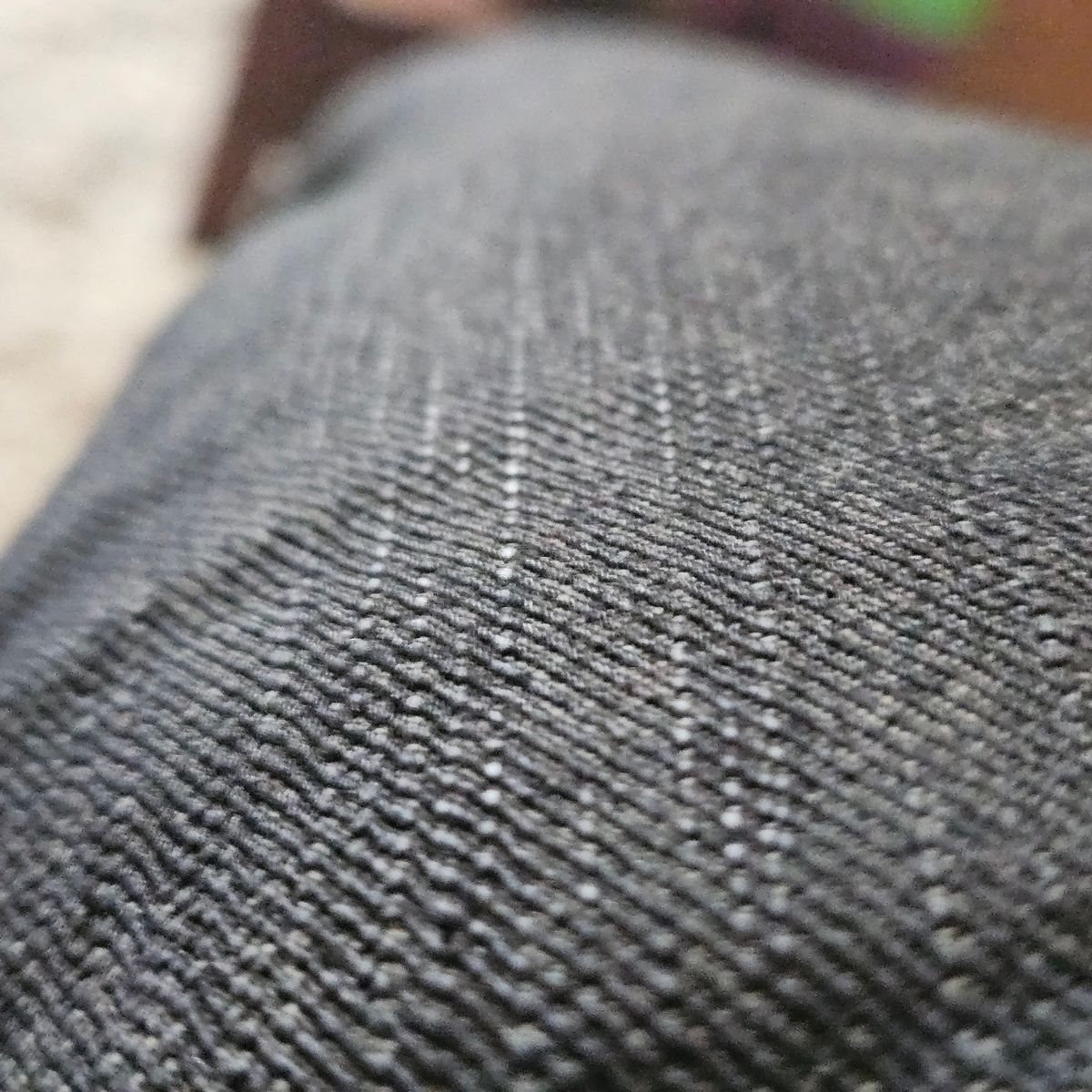 Photo by cjelliott on August 31, 2025 of the Naked And Famous Earthquake LHT - Weird Guy in 13.75 Left Hand Twill Slub.