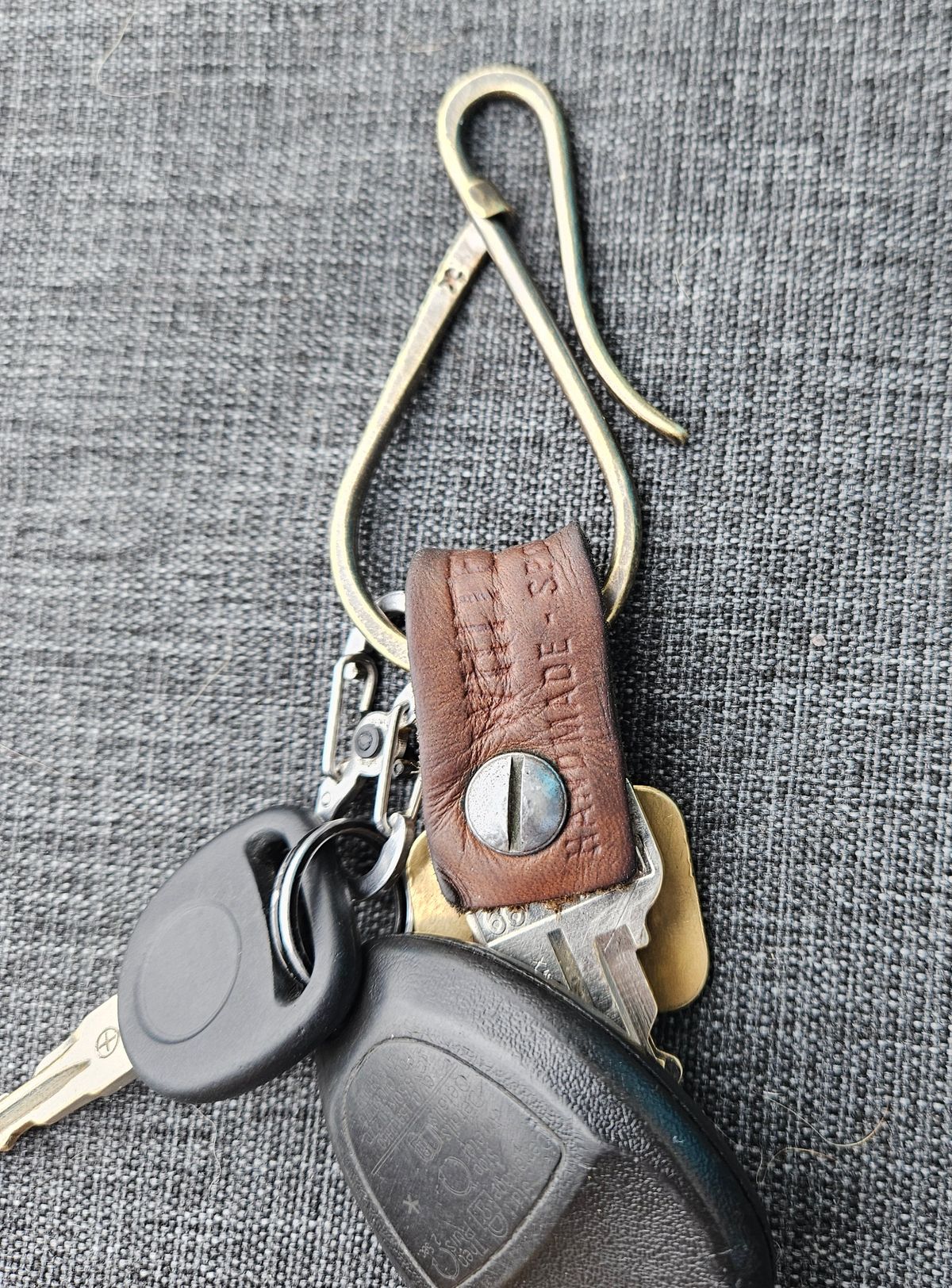 Photo by cjelliott on August 15, 2025 of the White's Unknown Model in Horween Brown Chromexcel Strips.
