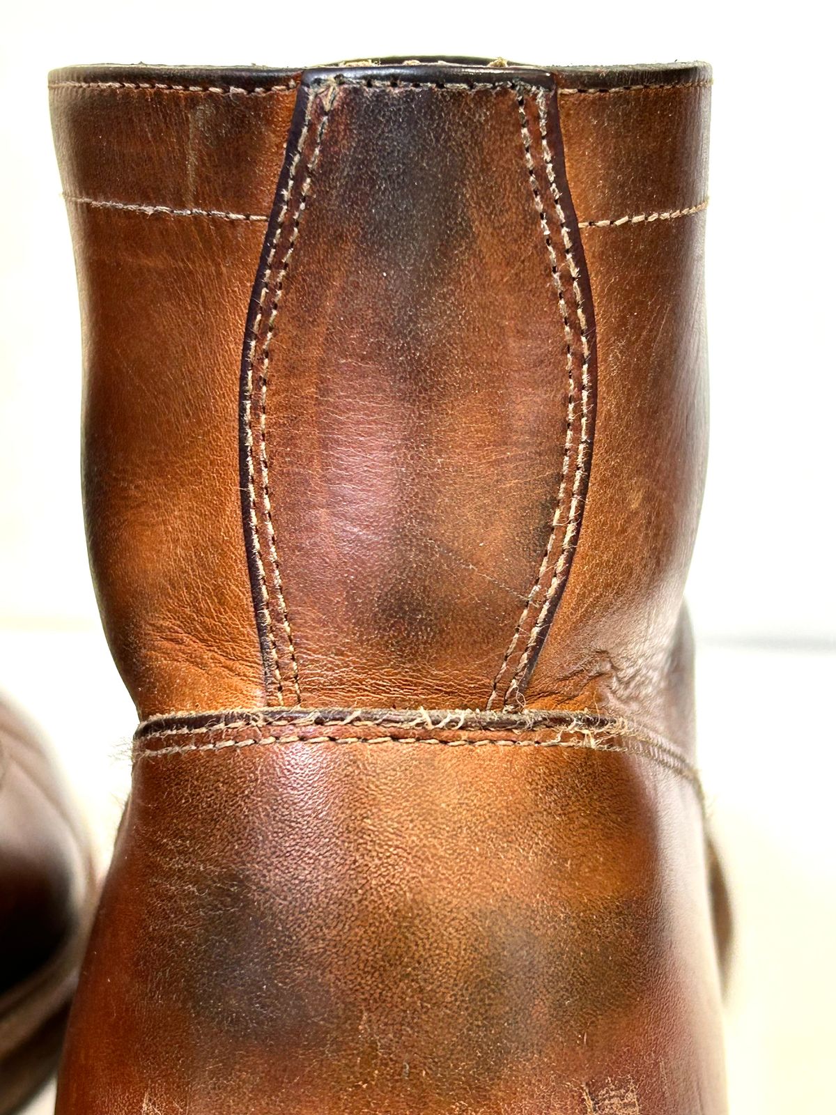 Photo by Patrick_I._Nas on April 4, 2025 of the Grant Stone Diesel Boot in Badalassi Carlo Saddle Tan Minerva.
