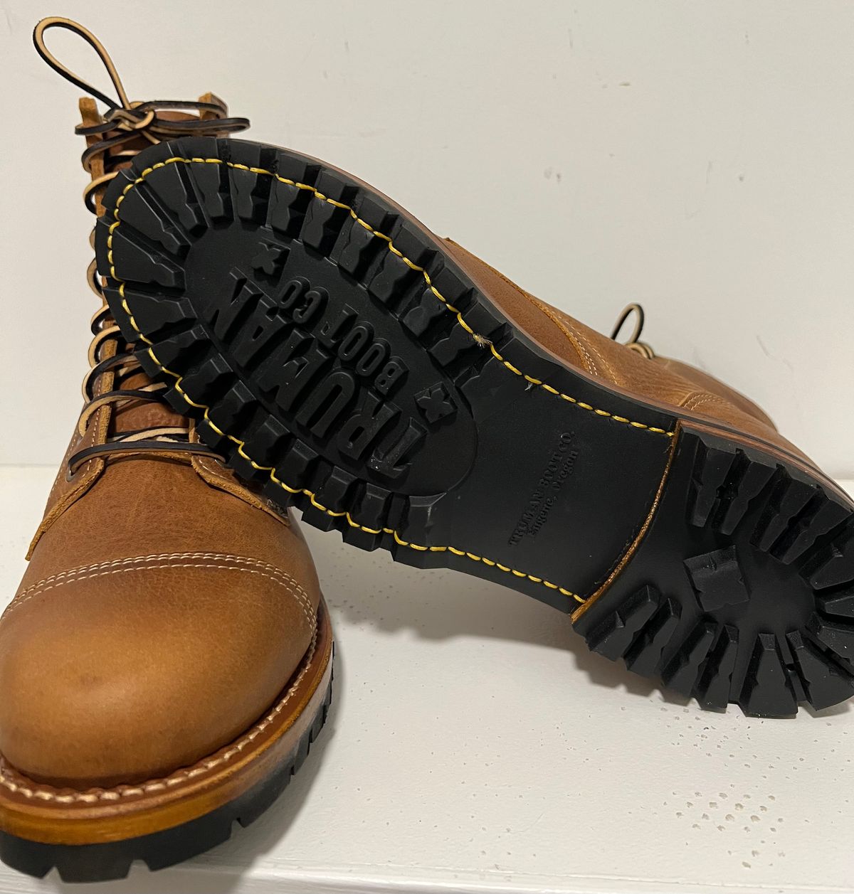 Photo by JPLopez124 on July 29, 2025 of the Truman Upland Boot in British Tan Grizzly.