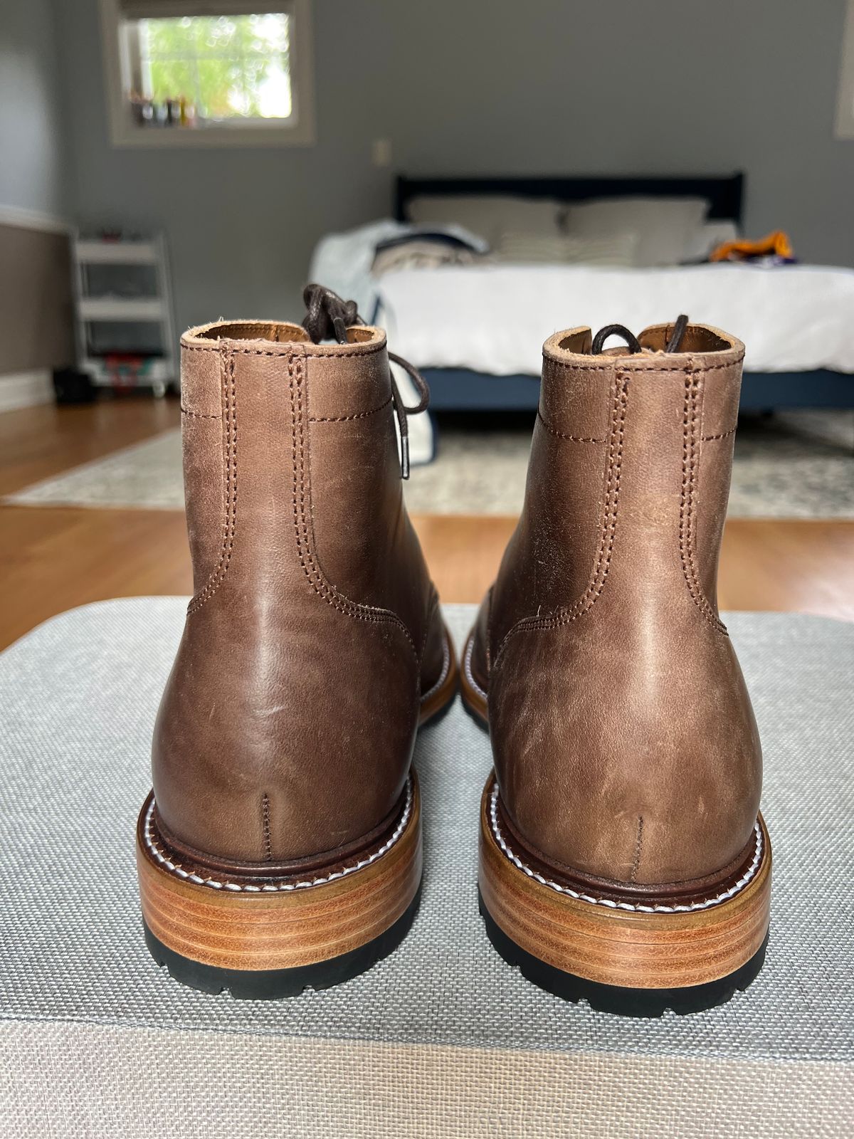 Photo by JPLopez124 on August 17, 2025 of the Caswell Boot Company Lisbon in Maryam 1071 Horsebutt.