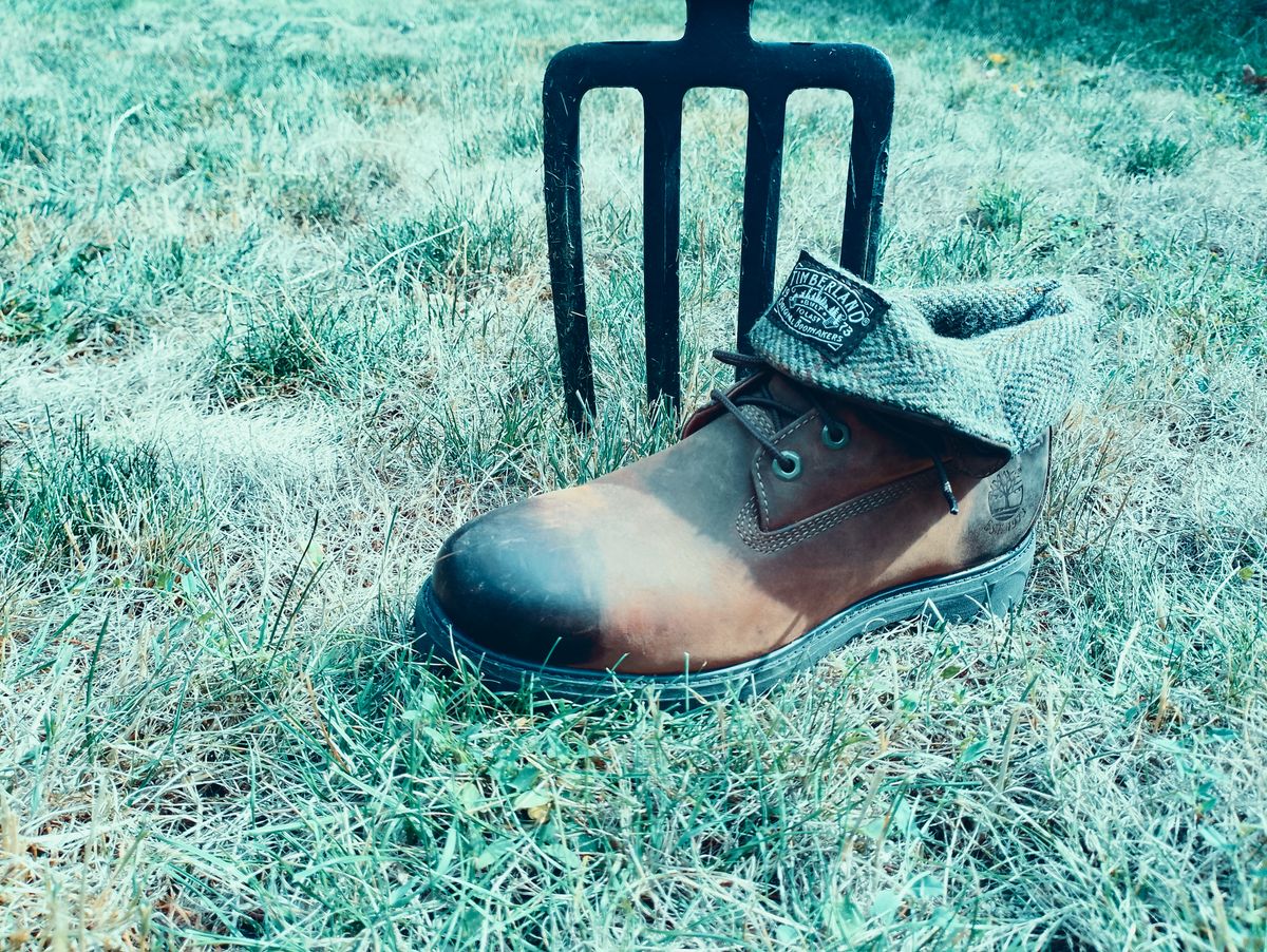 Photo by mexicangoldust on July 18, 2025 of the Timberland Custom Model in Unknown Leather.