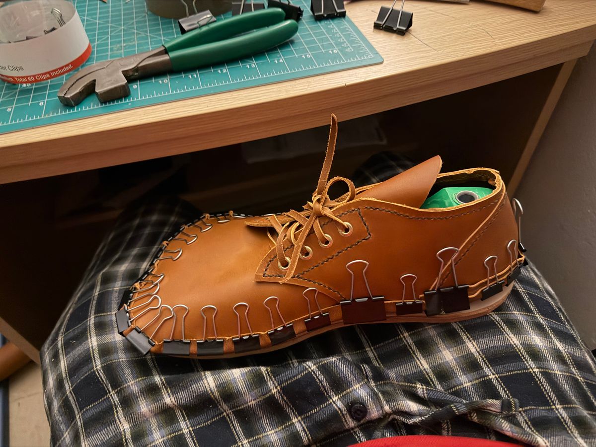 Photo by Amess923 on June 3, 2026 of the Self-Made Dress Shoe in English Tan Bridle.