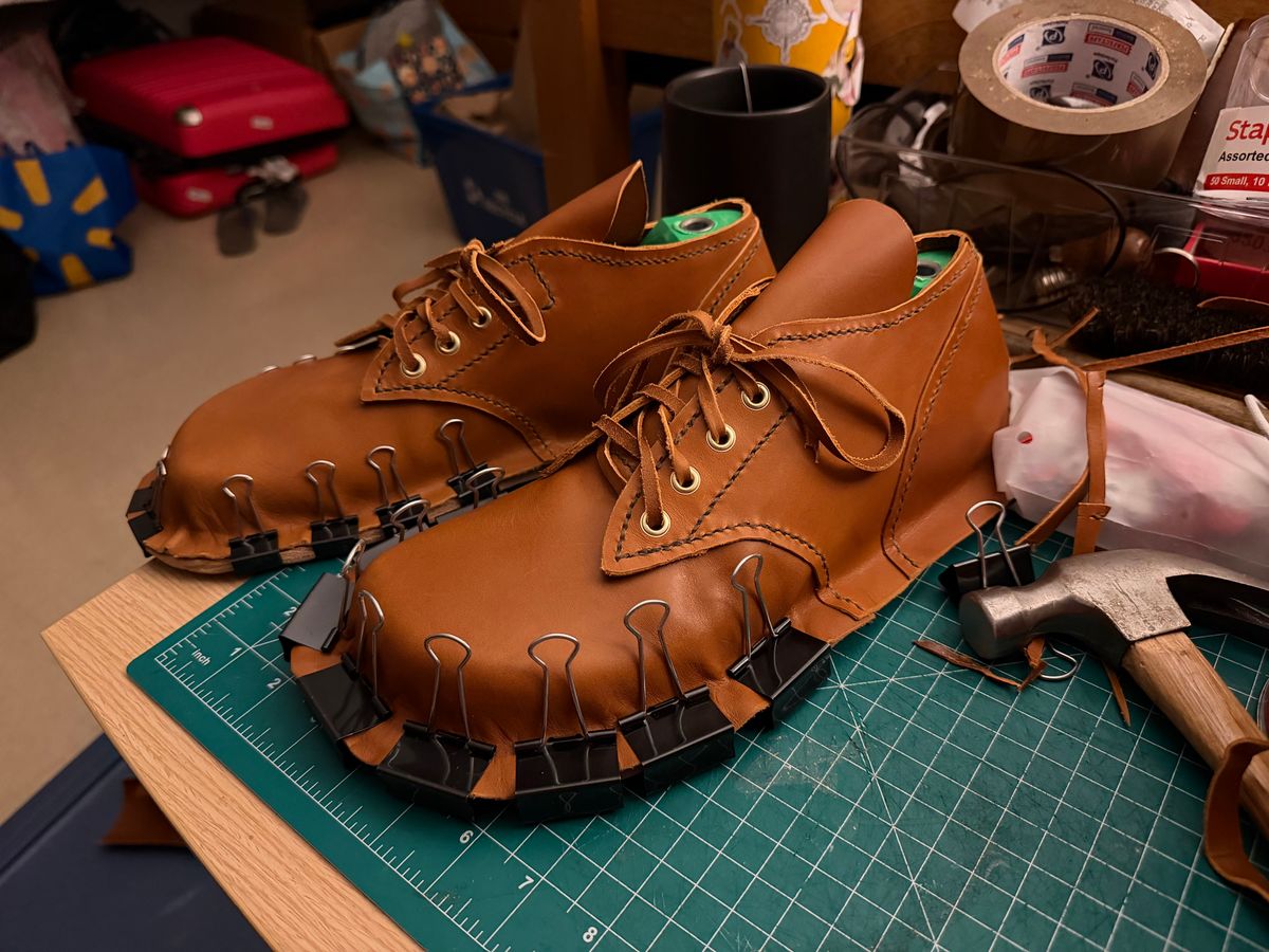 Photo by Amess923 on June 3, 2026 of the Self-Made Dress Shoe in English Tan Bridle.