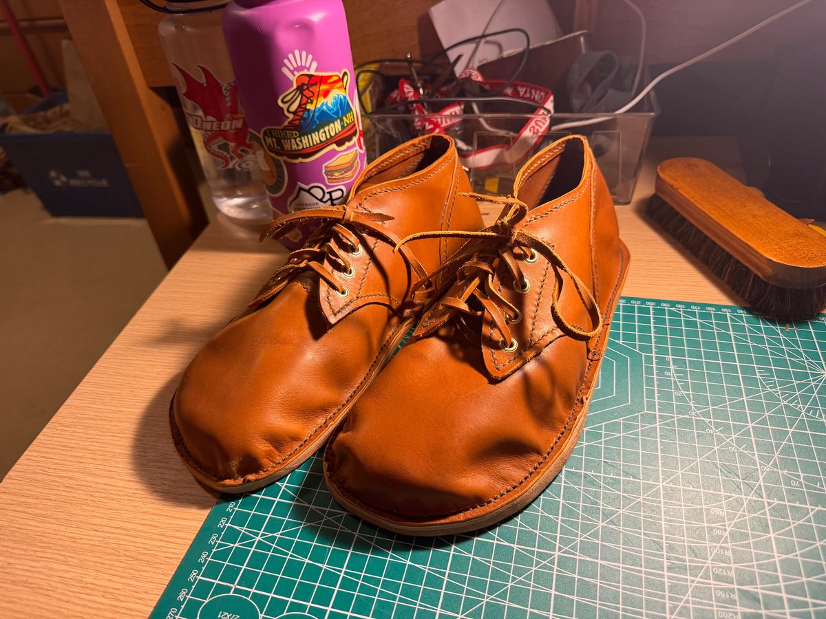 Photo by Amess923 on June 5, 2026 of the Self-Made Dress Shoe in English Tan Bridle.