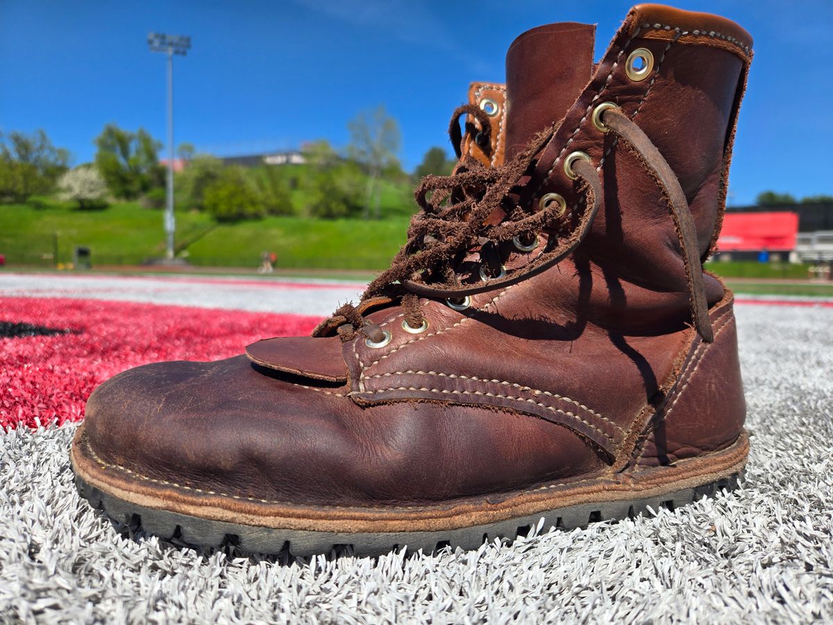 Photo by Amess923 on May 11, 2025 of the Self-Made Barefoot Boot in Chap.