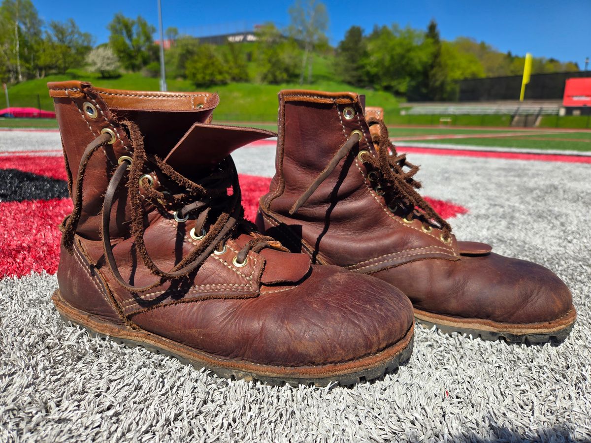 Photo by Amess923 on May 11, 2025 of the Self-Made Barefoot Boot in Chap.