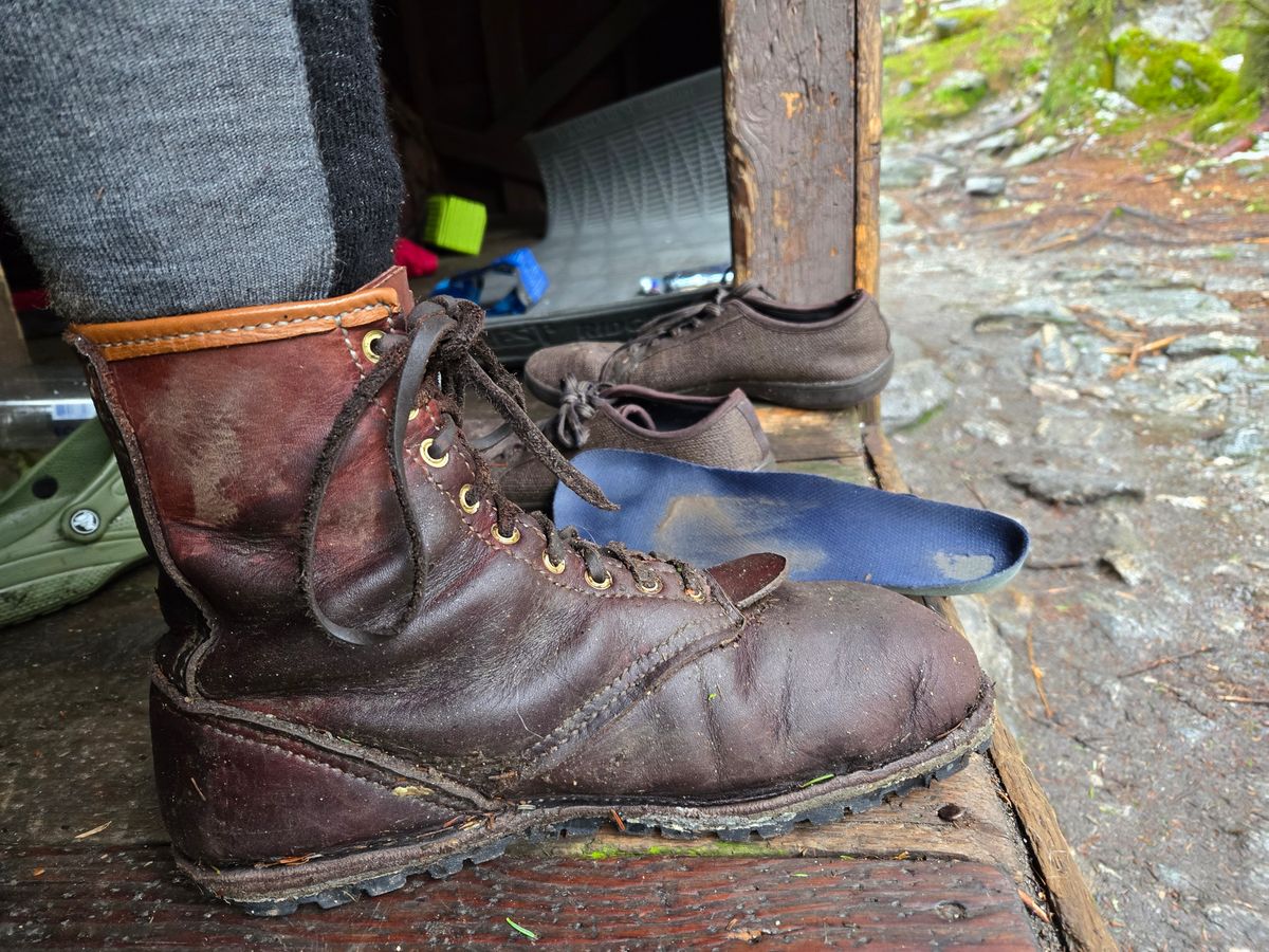 Photo by Amess923 on May 23, 2025 of the Self-Made Barefoot Boot in Chap.