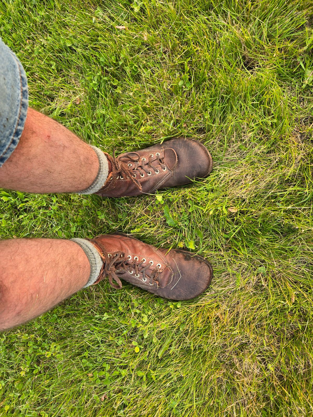 Photo by Amess923 on June 3, 2025 of the Self-Made Barefoot Boot in Chap.