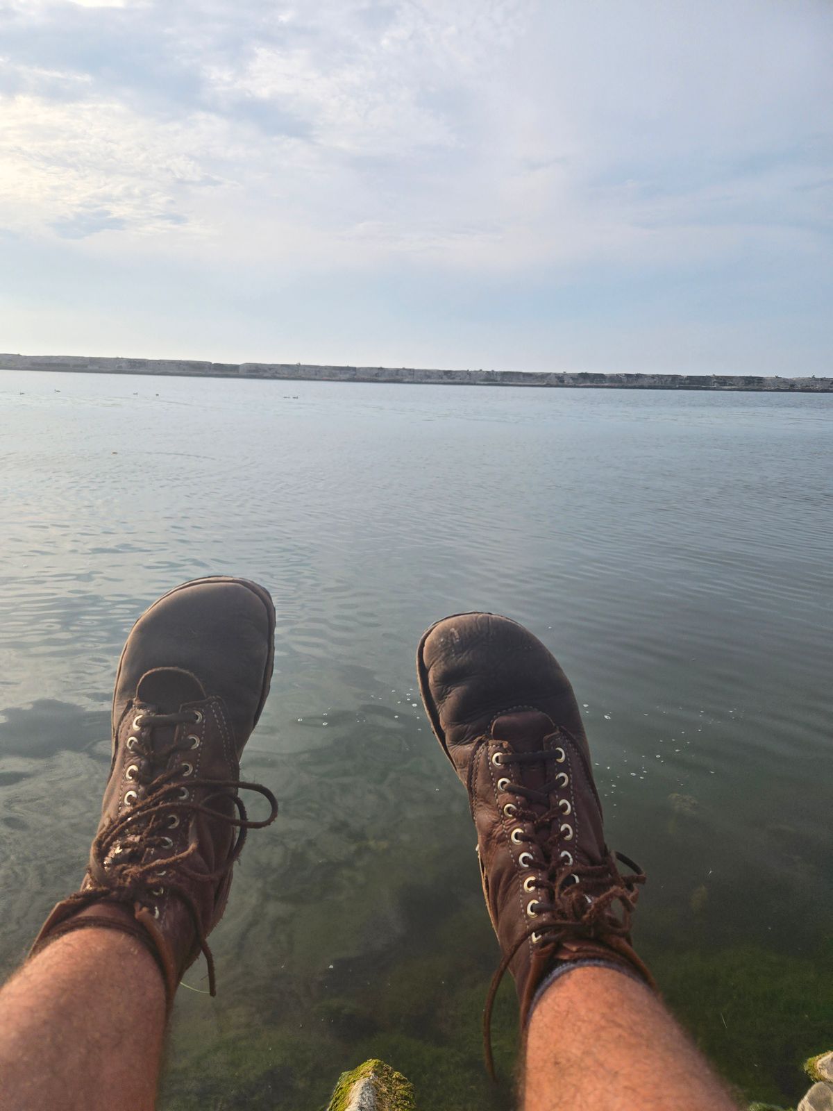 Photo by Amess923 on July 26, 2025 of the Self-Made Barefoot Boot in Chap.