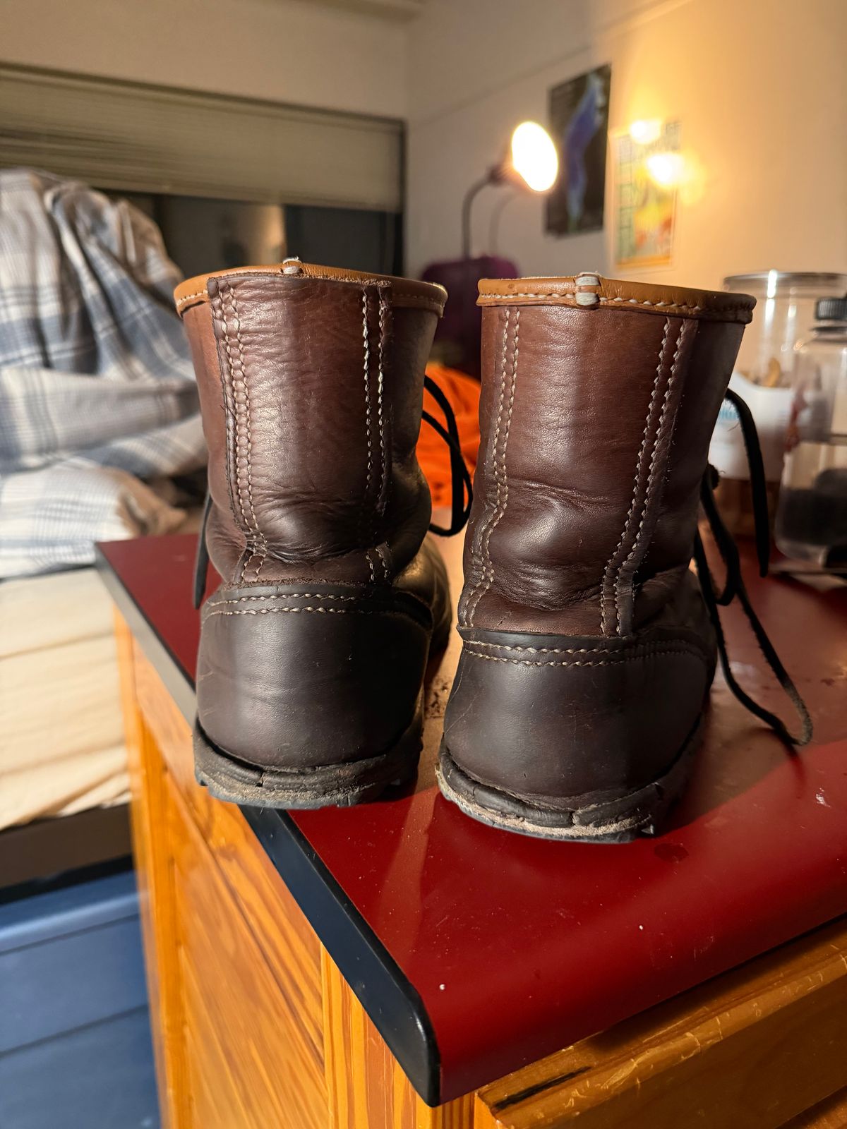 Photo by Amess923 on February 12, 2026 of the Self-Made Barefoot Boot in Chap.