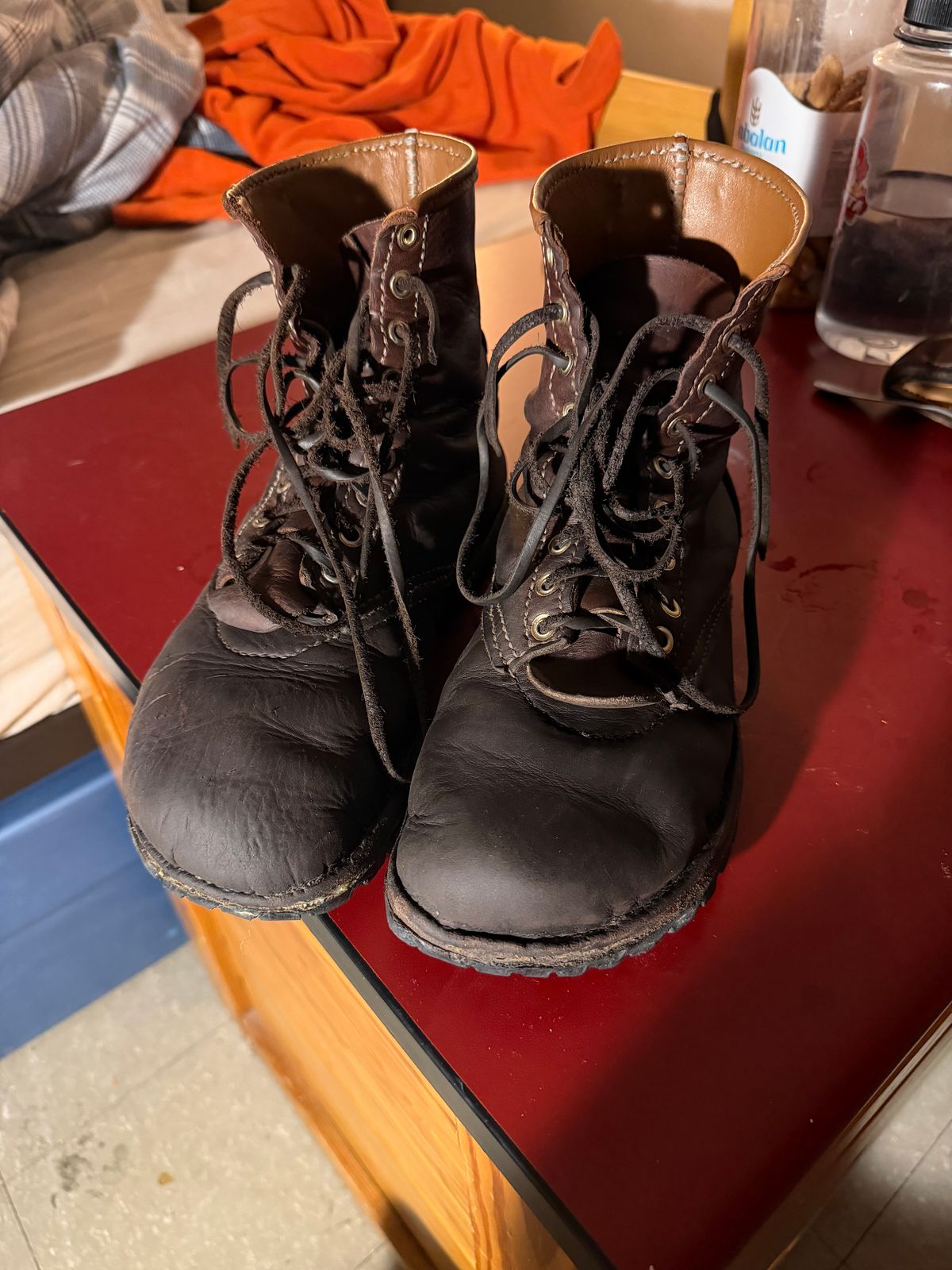 Photo by Amess923 on February 12, 2026 of the Self-Made Barefoot Boot in Chap.