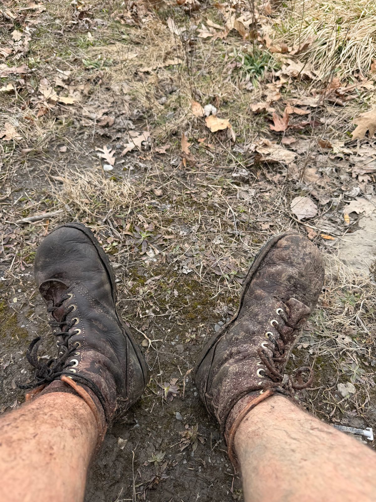 Photo by Amess923 on April 4, 2026 of the Self-Made Barefoot Boot in Chap.