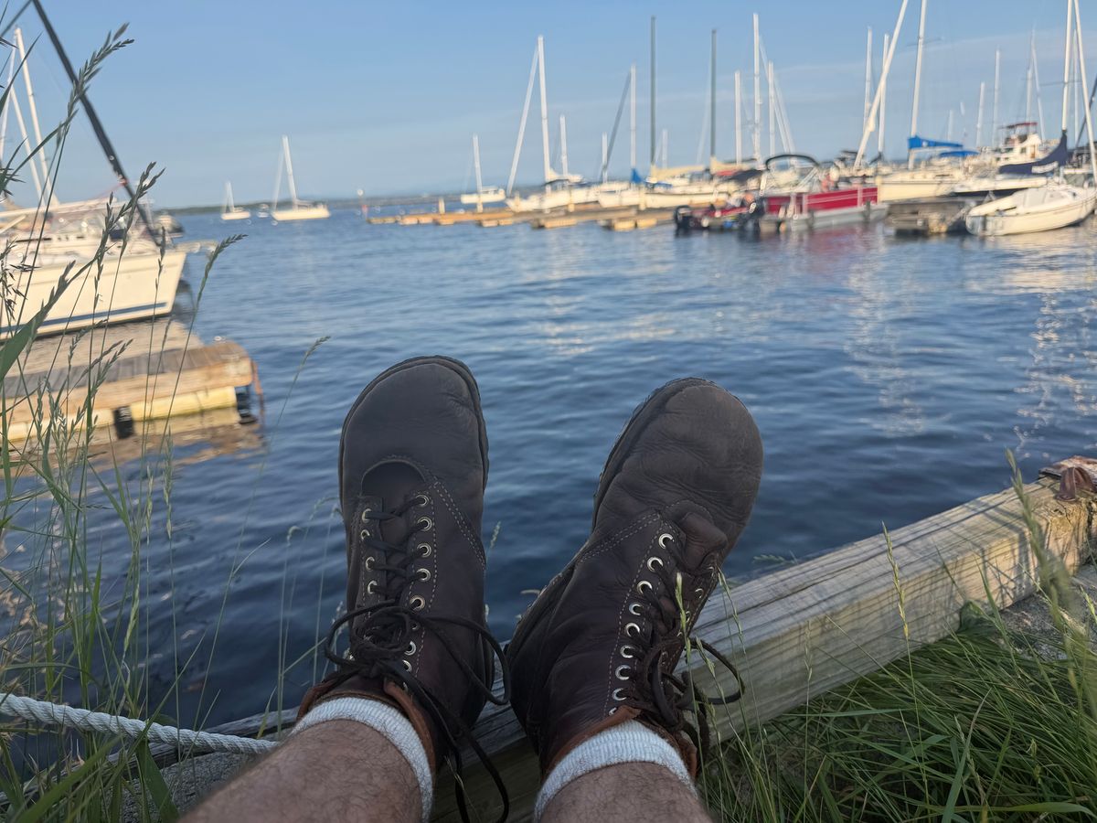 Photo by Amess923 on July 4, 2026 of the Self-Made Barefoot Boot in Chap.
