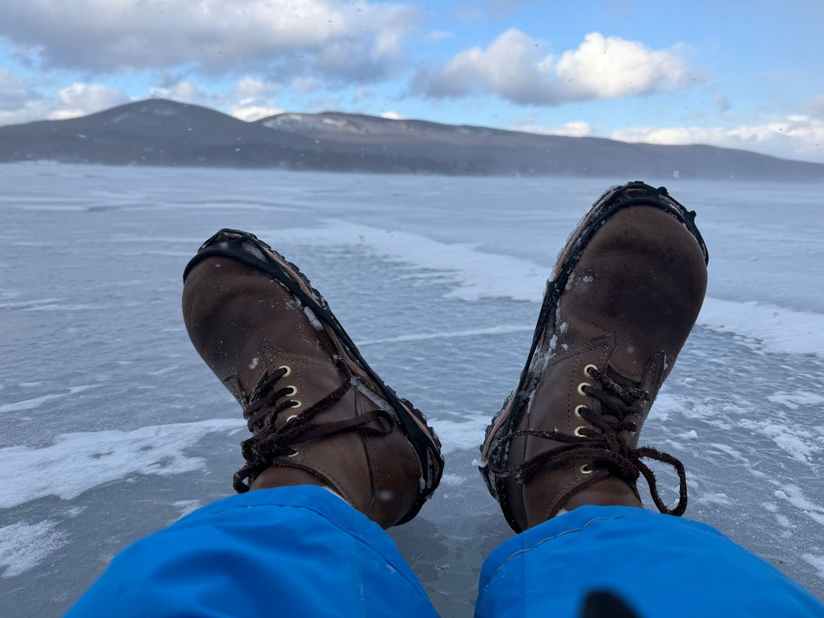 Photo by Amess923 on January 11, 2026 of the Self-Made Service Boot in Horween Natural Chromexcel.