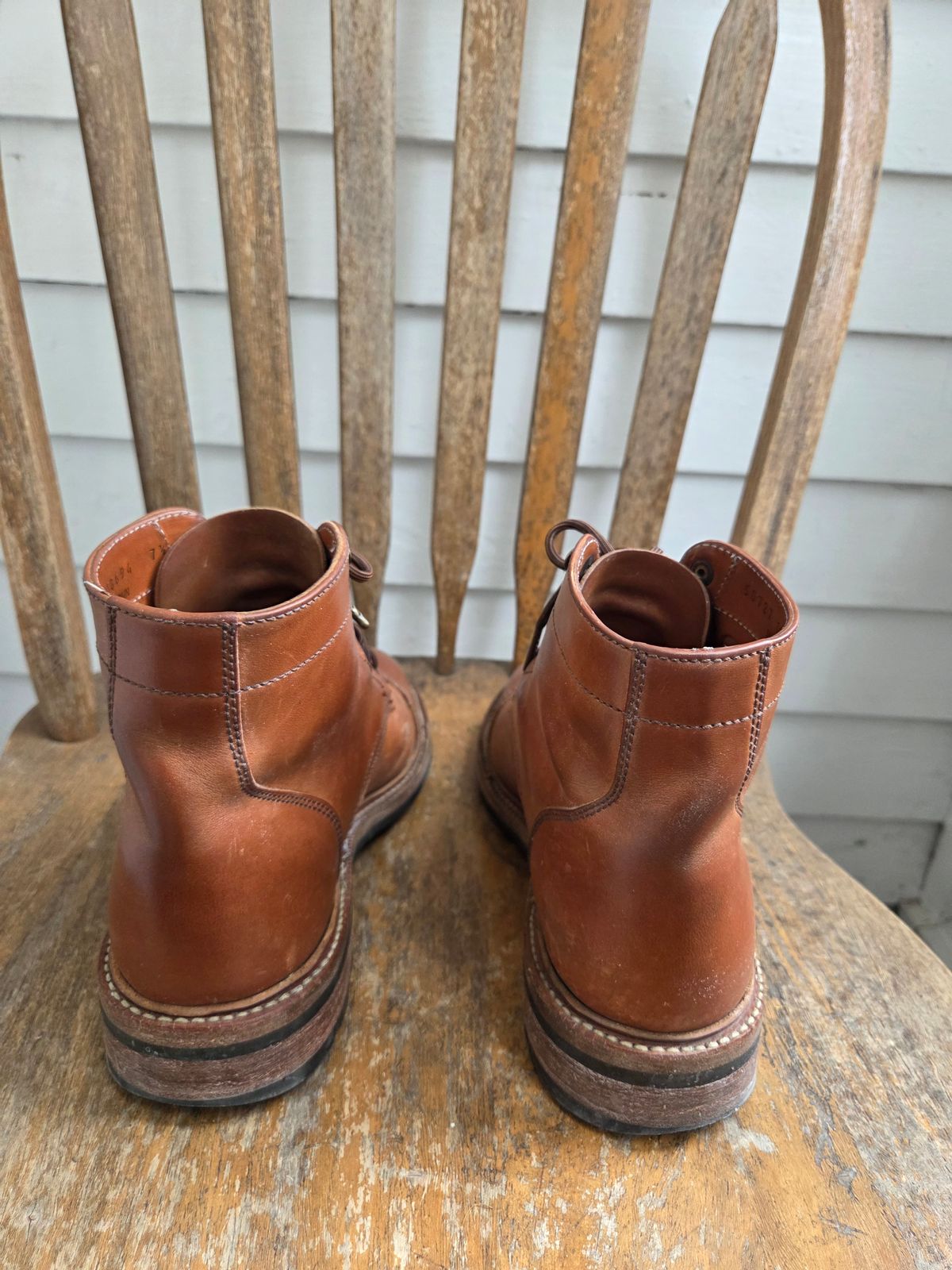 Photo by philosophersboots on March 5, 2026 of the Parkhurst The Delaware in Maryam Natural Horsebutt.