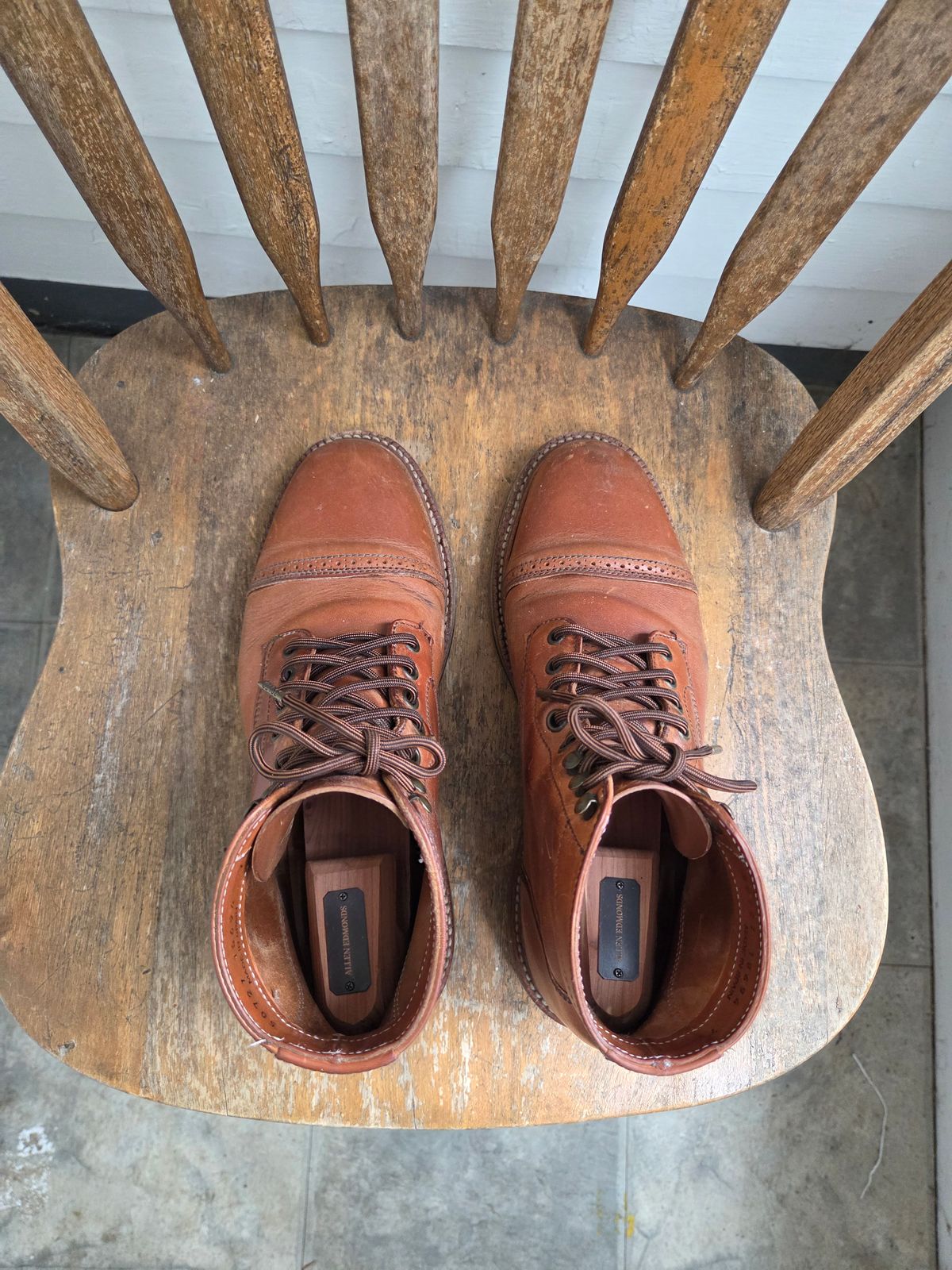 Photo by philosophersboots on March 5, 2026 of the Parkhurst The Delaware in Maryam Natural Horsebutt.