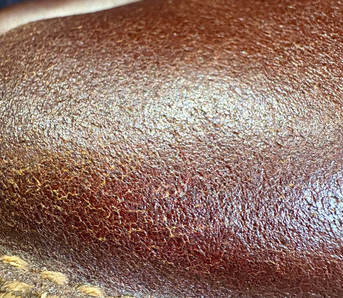 Photo by heritagefanatic on April 1, 2025 of the Craft & Glory Prototype Service Boot in Horween Cinnamon Waxed Flesh.