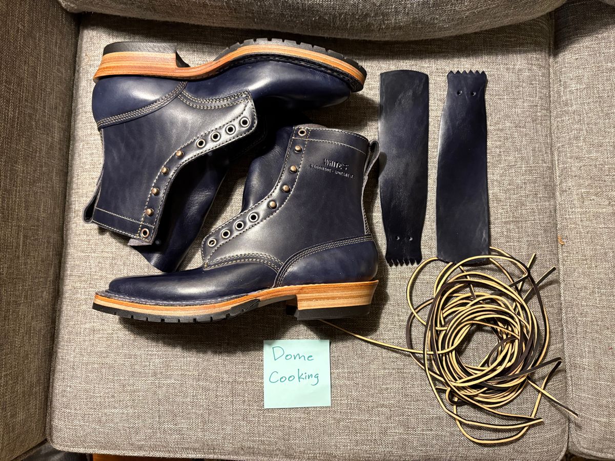 Photo by geckotrekker on November 3, 2025 of the White's Bounty Hunter in Maryam Navy Horsehide.