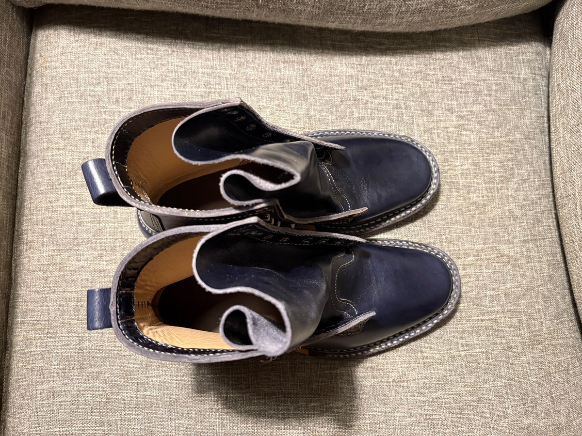 Photo by geckotrekker on November 3, 2025 of the White's Bounty Hunter in Maryam Navy Horsehide.