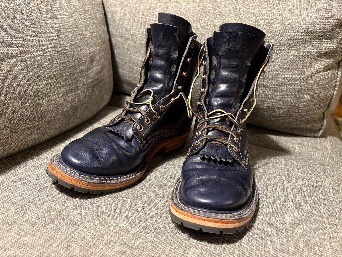 Photo by geckotrekker on December 3, 2025 of the White's Bounty Hunter in Maryam Navy Horsehide.