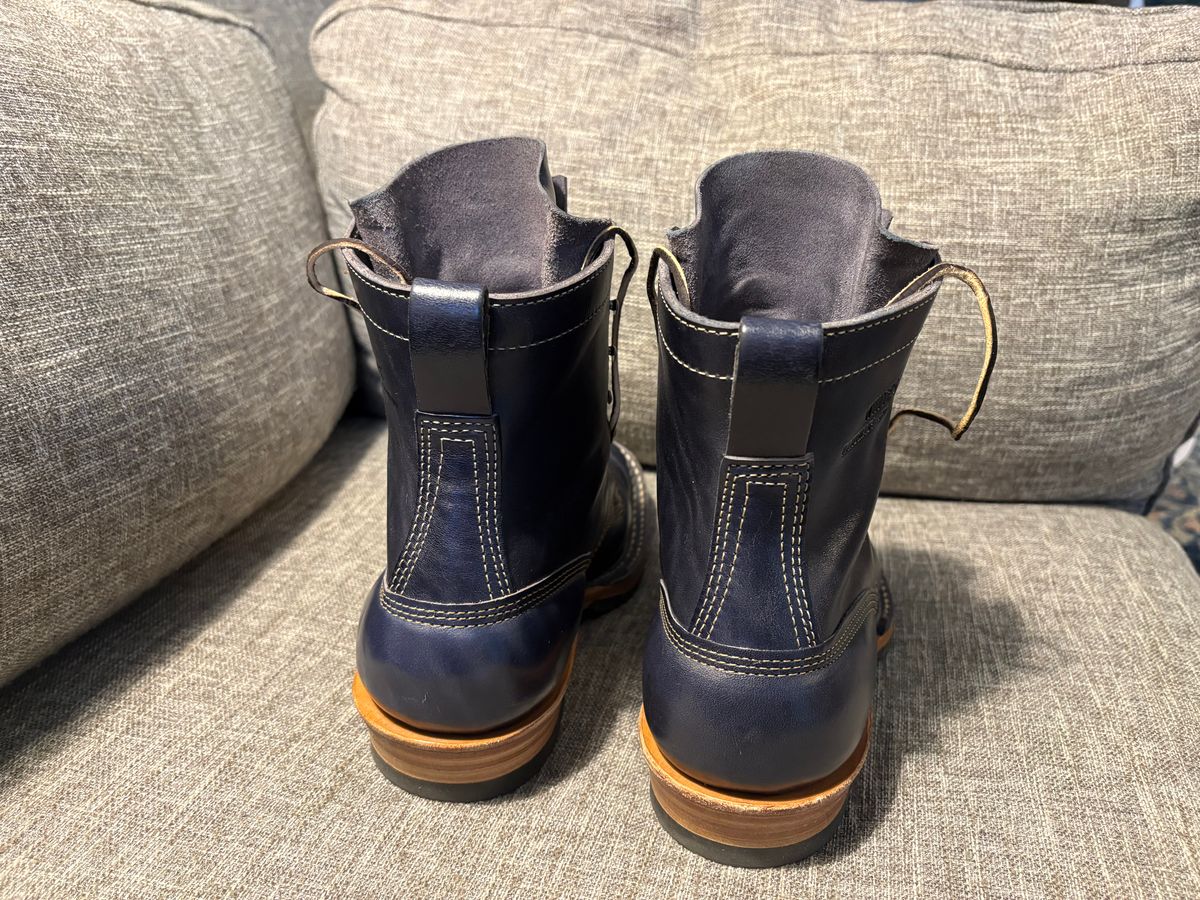 Photo by geckotrekker on January 5, 2026 of the White's Bounty Hunter in Maryam Navy Horsehide.