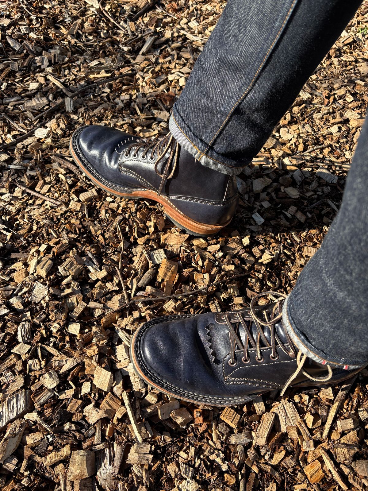 Photo by geckotrekker on February 5, 2026 of the White's Bounty Hunter in Maryam Navy Horsehide.