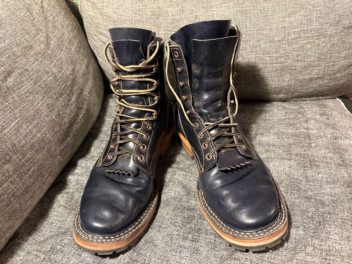 Photo by geckotrekker on March 4, 2026 of the White's Bounty Hunter in Maryam Navy Horsehide.