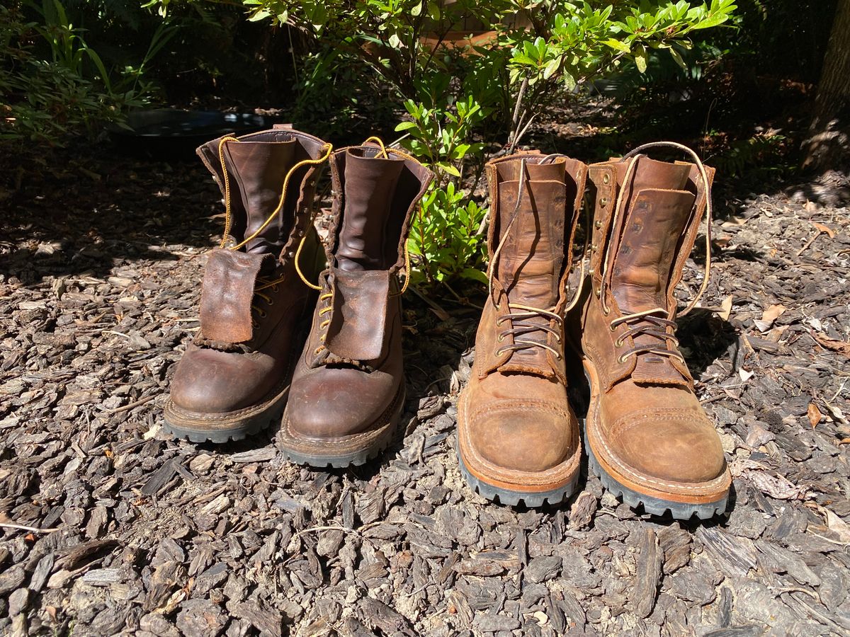 Photo by geckotrekker on July 18, 2025 of the White's Farmer/Rancher in Brown Distress.