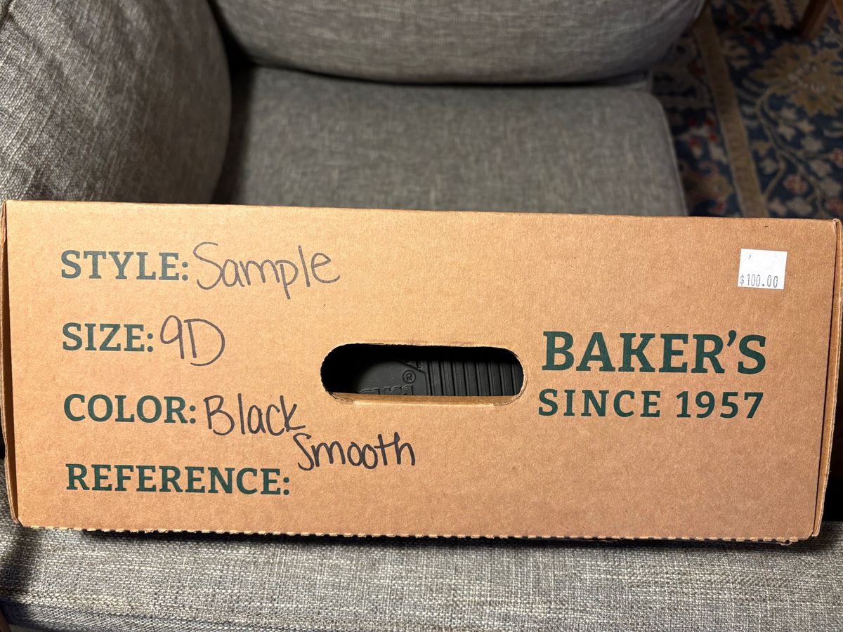 Photo by geckotrekker on March 13, 2026 of the Baker’s Sample in Black Smooth.