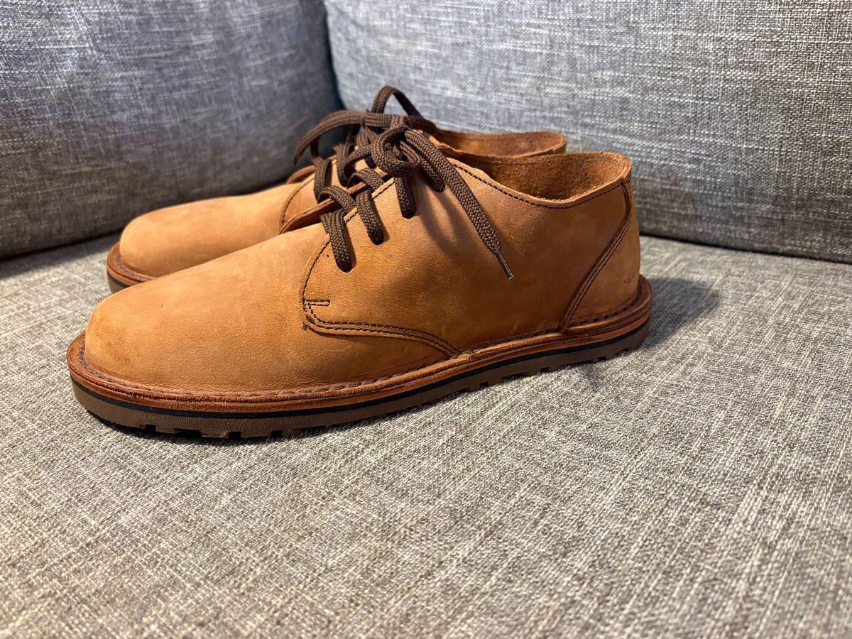 Photo by geckotrekker on April 3, 2026 of the Jim Green Barefoot Shoelli in Fudge Crazy Horse.