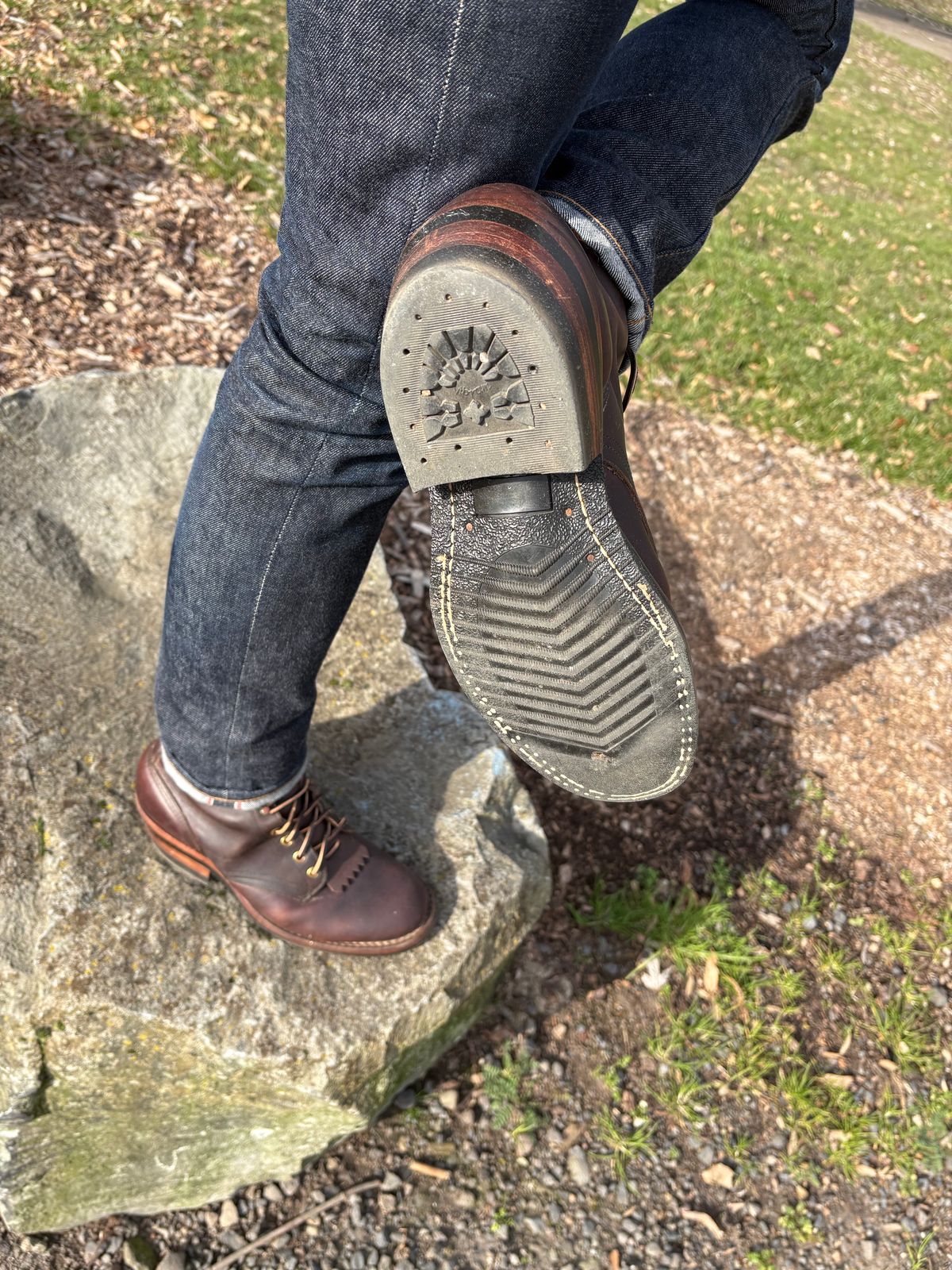 Photo by geckotrekker on January 22, 2026 of the Hathorn Packer in Brown Pull Up.