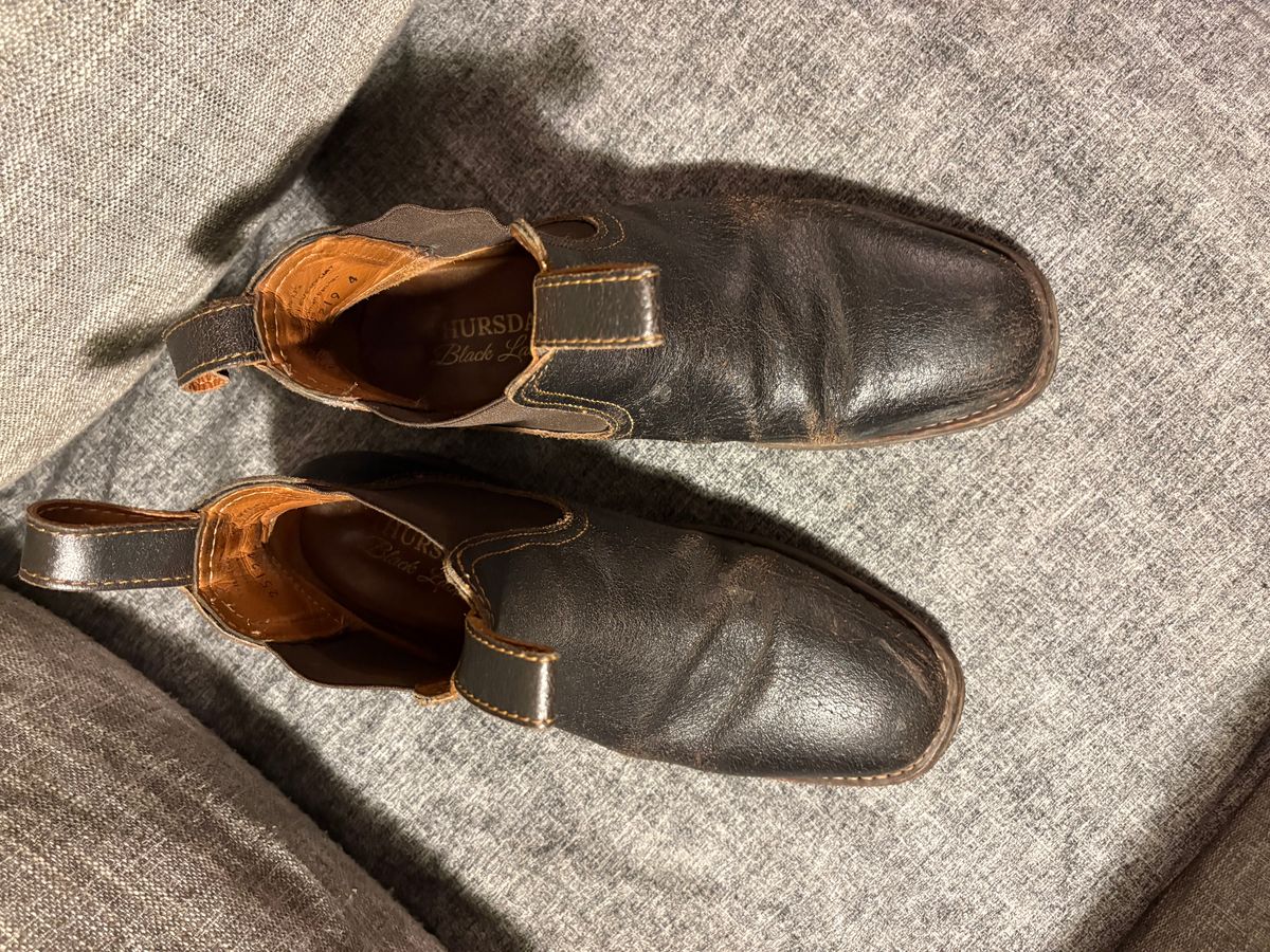 Photo by geckotrekker on March 4, 2026 of the Thursday Journeyman in Thursday Waxed Cacao.