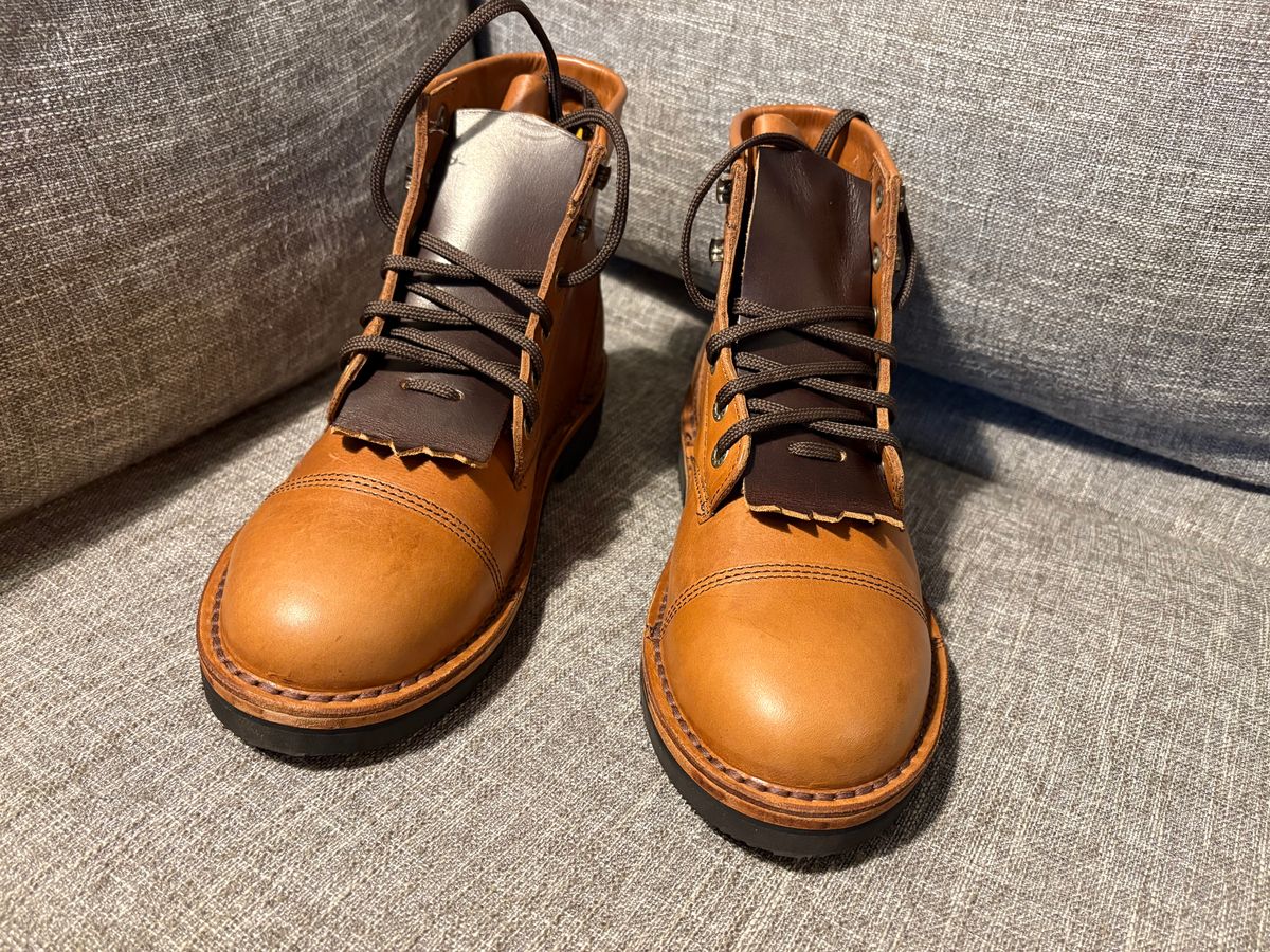 Photo by geckotrekker on January 30, 2026 of the Jim Green 719 in Rust Veg Retan.