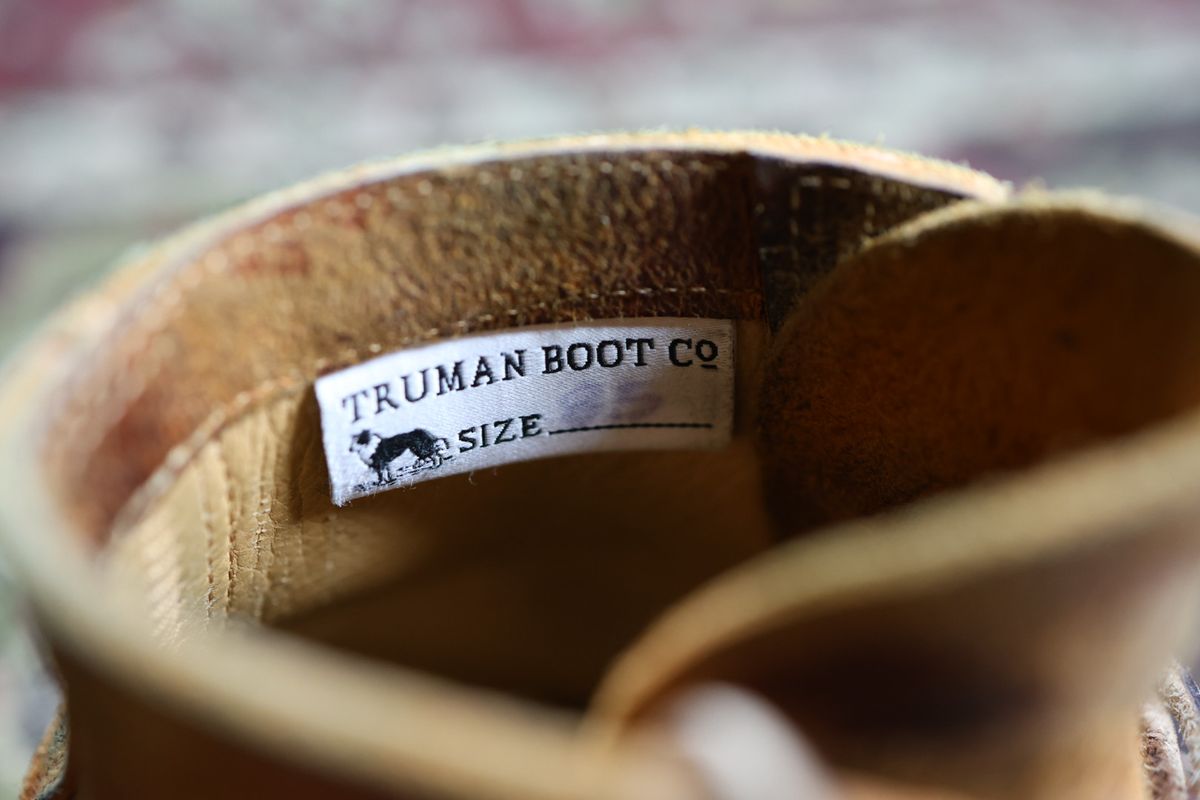 Photo by danielc on February 20, 2026 of the Truman Cap Toe Boot in C.F. Stead Coach Rambler.