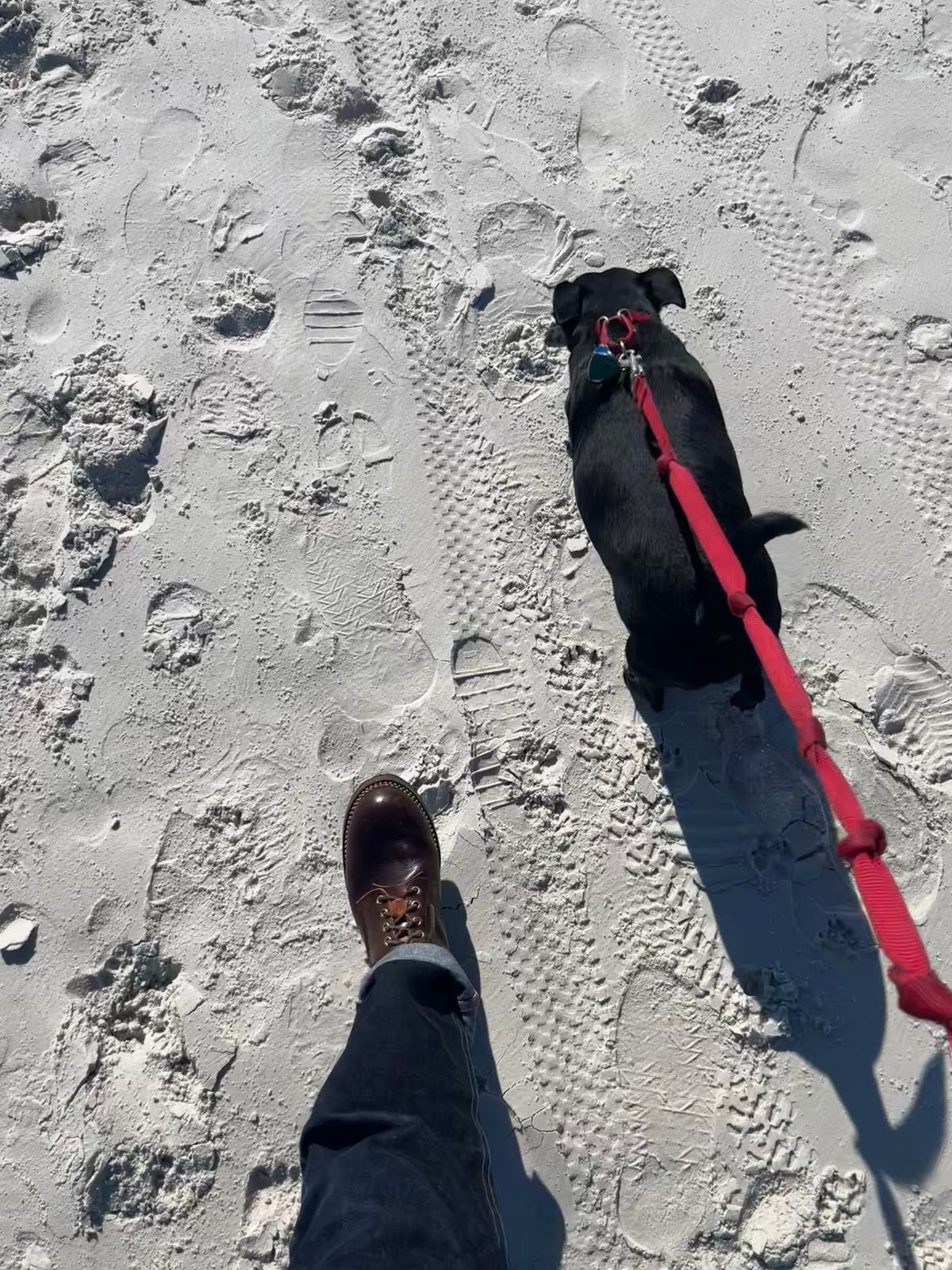 Photo by MrStudabaker on December 26, 2025 of the John Lofgren Steel Gang Boots in Dark Brown Shinki Horsebutt.