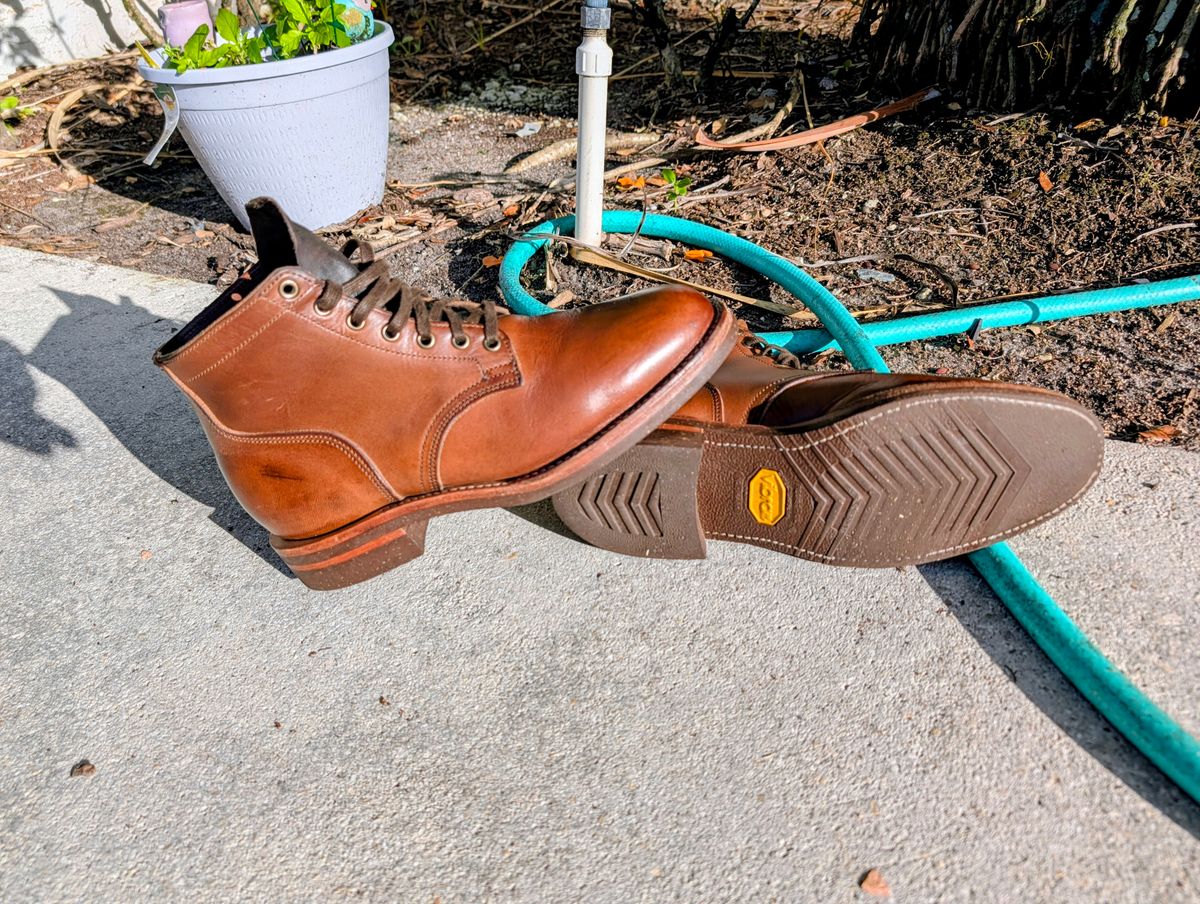 Oak Street Bootmakers Storm Boot in Horween Natural Chromexcel