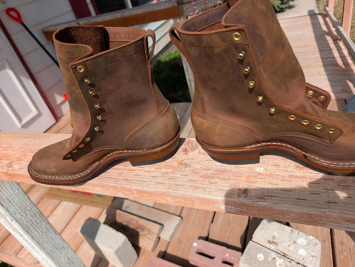 Photo by dohyde34 on March 30, 2026 of the White's Stockman in Seidel Distressed Smooth.