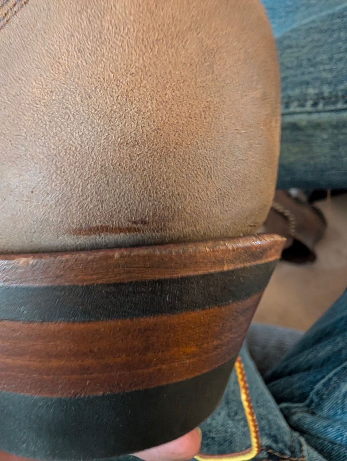 Photo by dohyde34 on March 30, 2026 of the White's Stockman in Seidel Distressed Smooth.