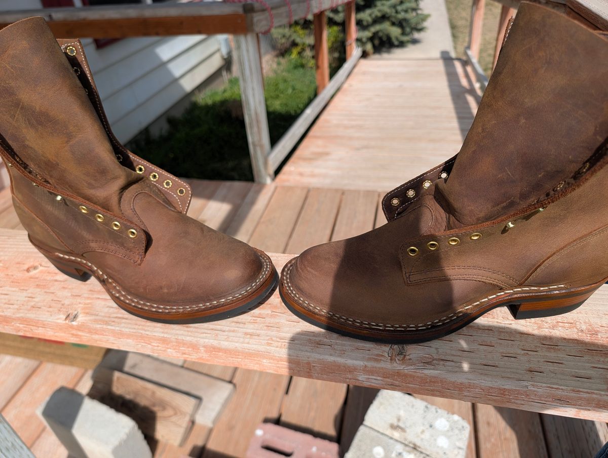 Photo by dohyde34 on March 30, 2026 of the White's Stockman in Seidel Distressed Smooth.