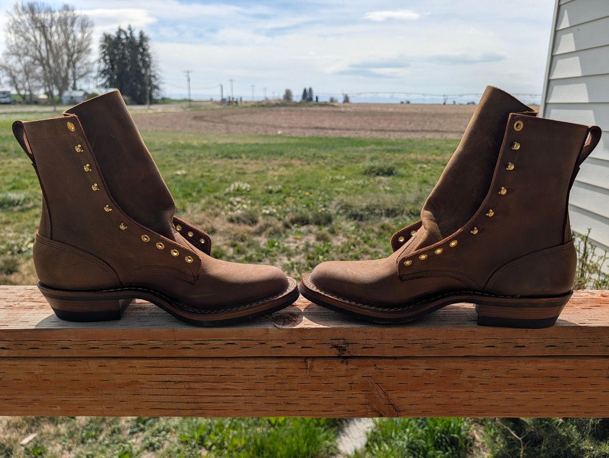 Photo by dohyde34 on March 30, 2026 of the White's Stockman in Seidel Distressed Smooth.