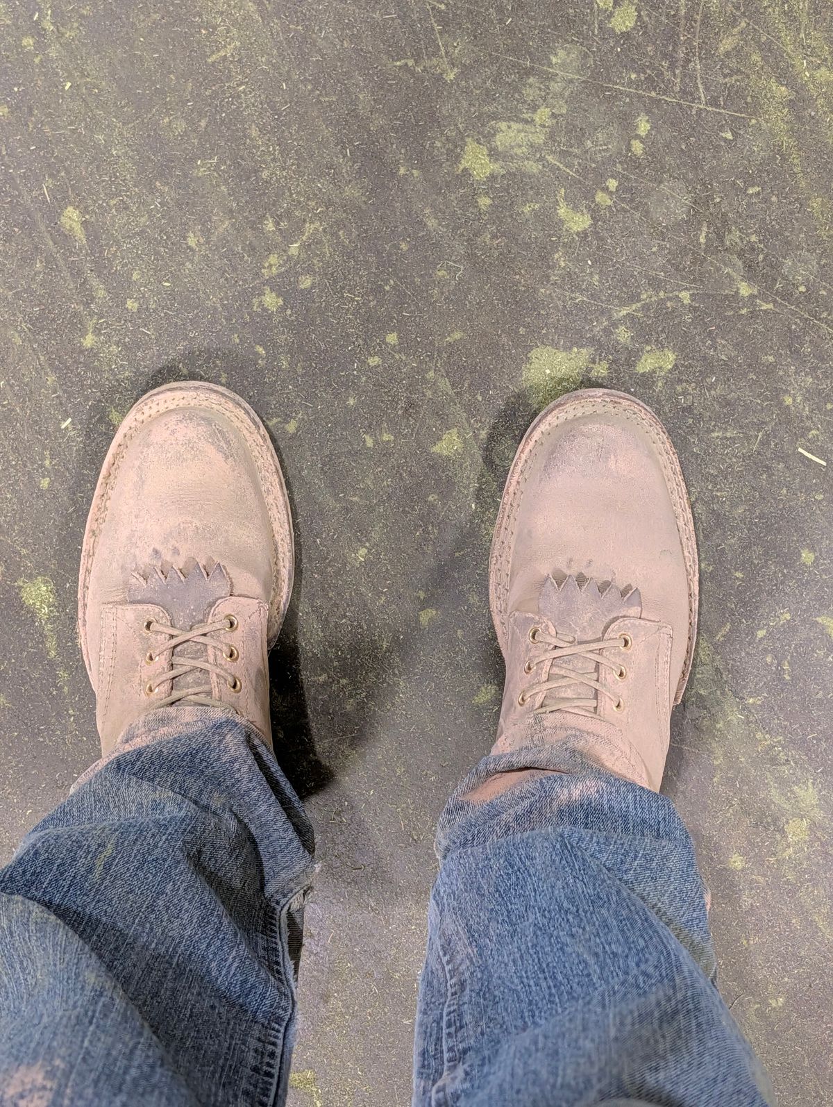 Photo by dohyde34 on April 3, 2026 of the White's Stockman in Seidel Distressed Smooth.